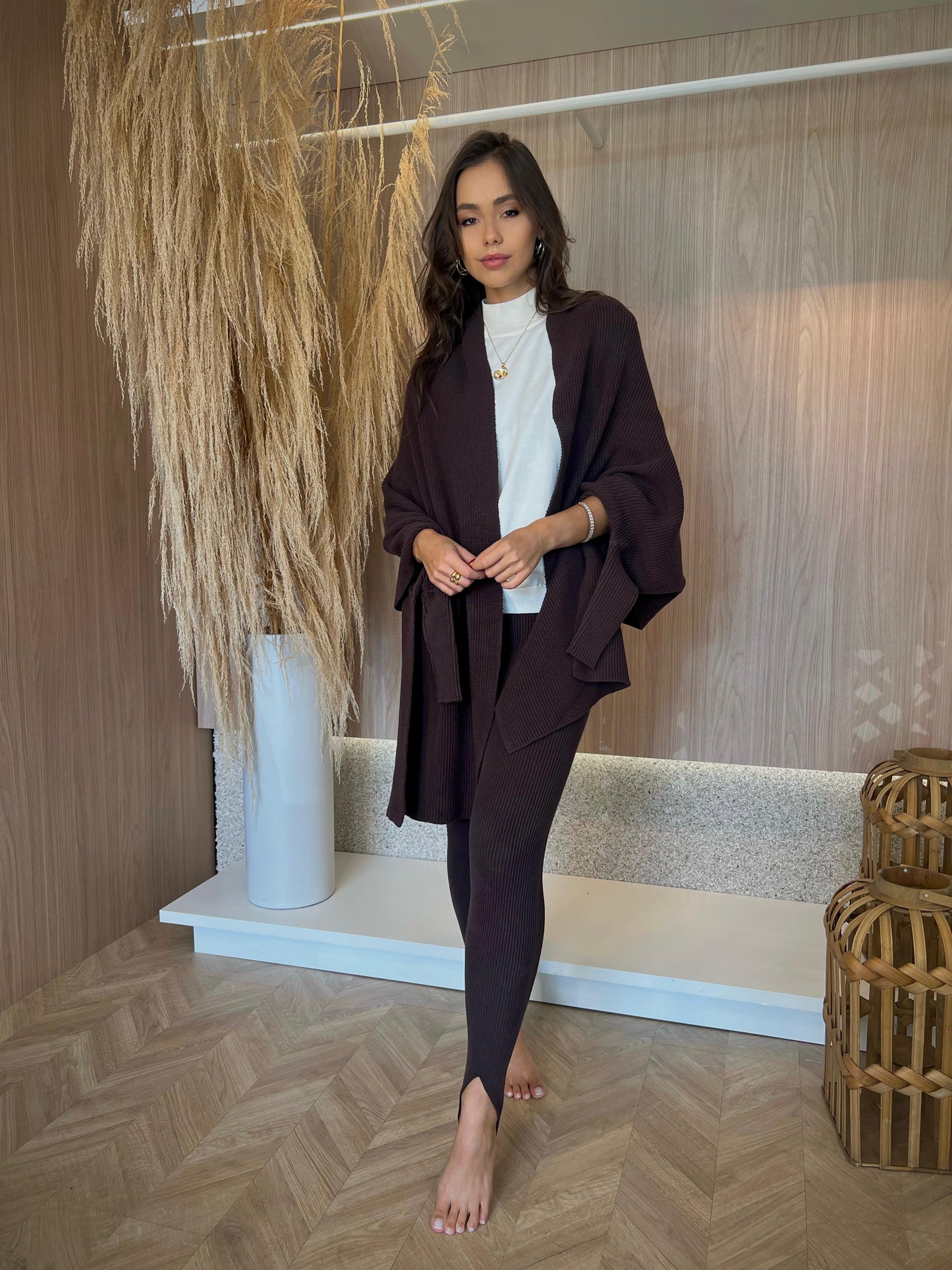 Calça Legging Tricô Ambicione - cores