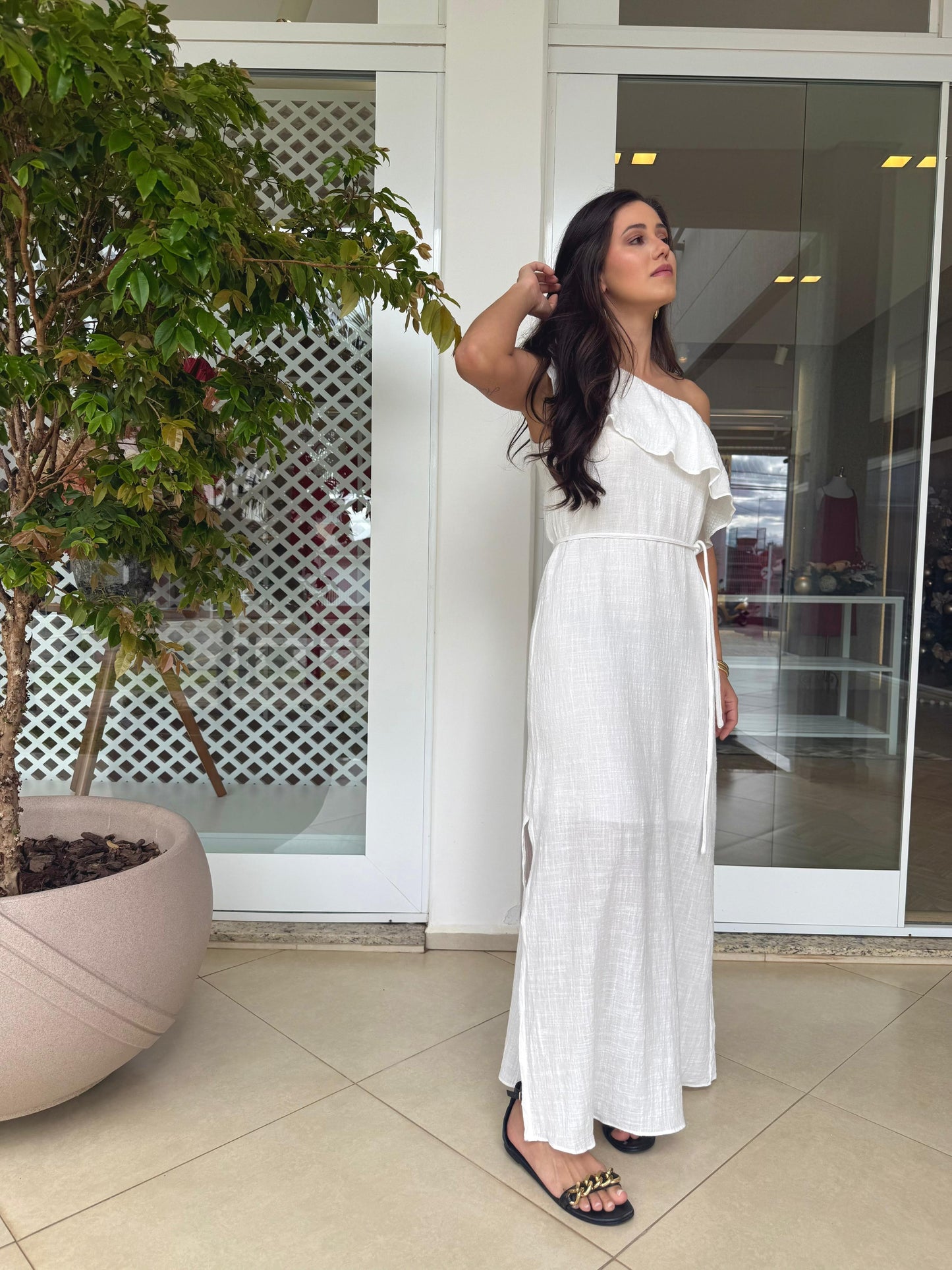 Vestido Manga Única Malfatti - cores