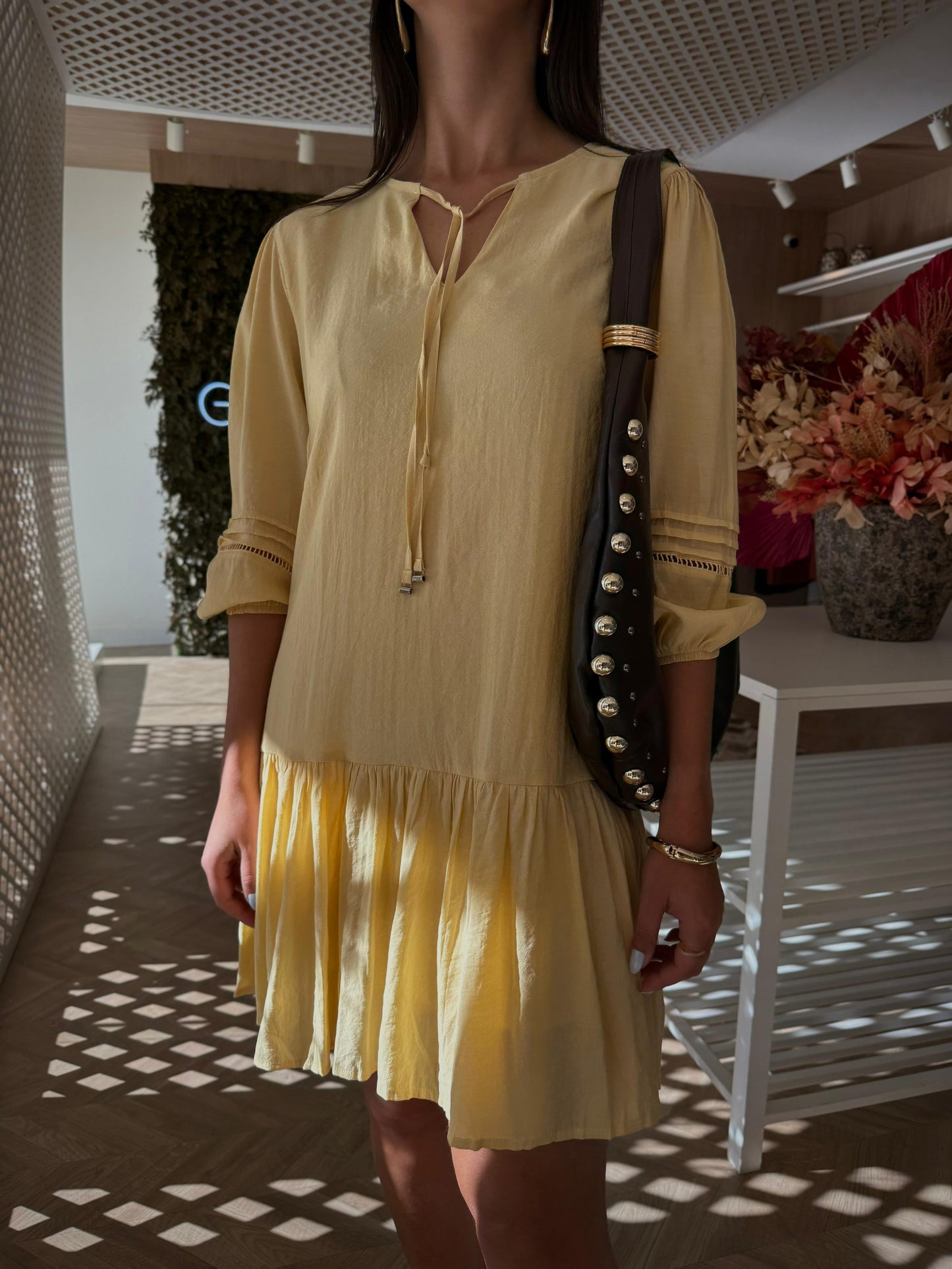 Vestido Curto Chantilly - cores
