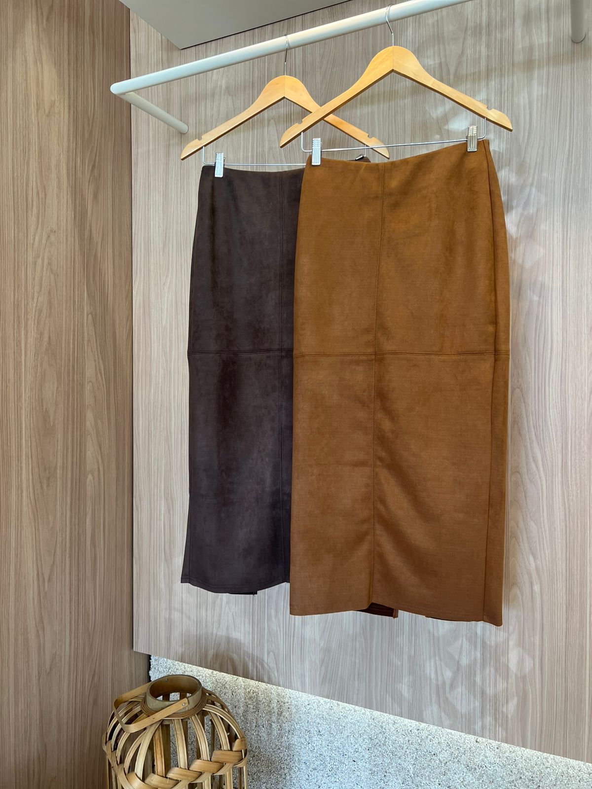 Saia Suede Lisa - cores