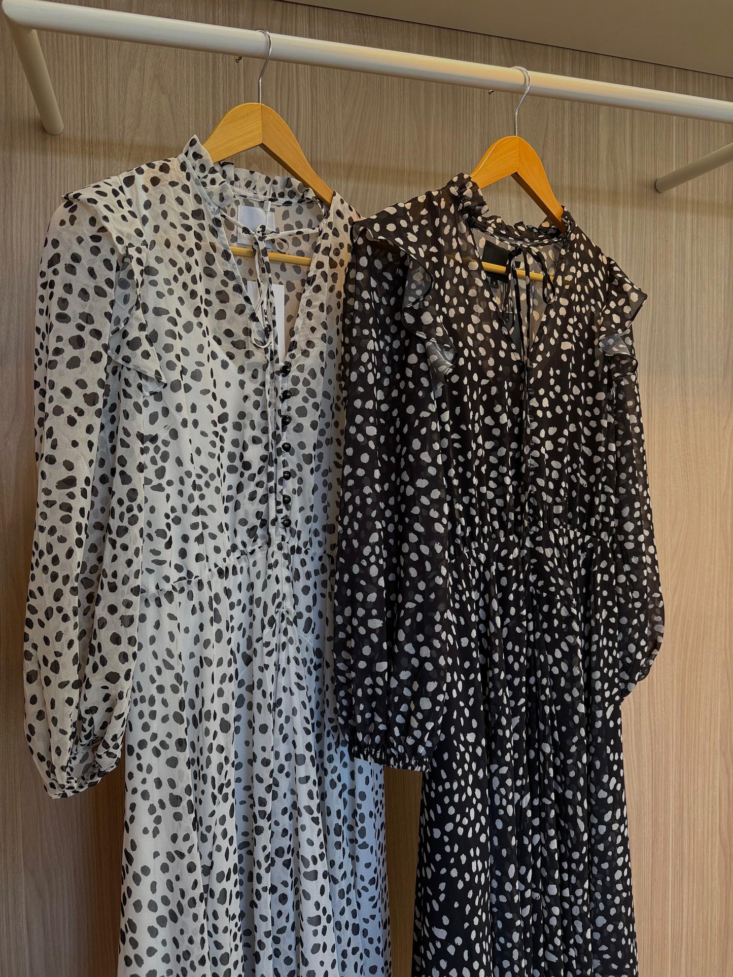 Vestido Poa Abstrato Adriana - cores