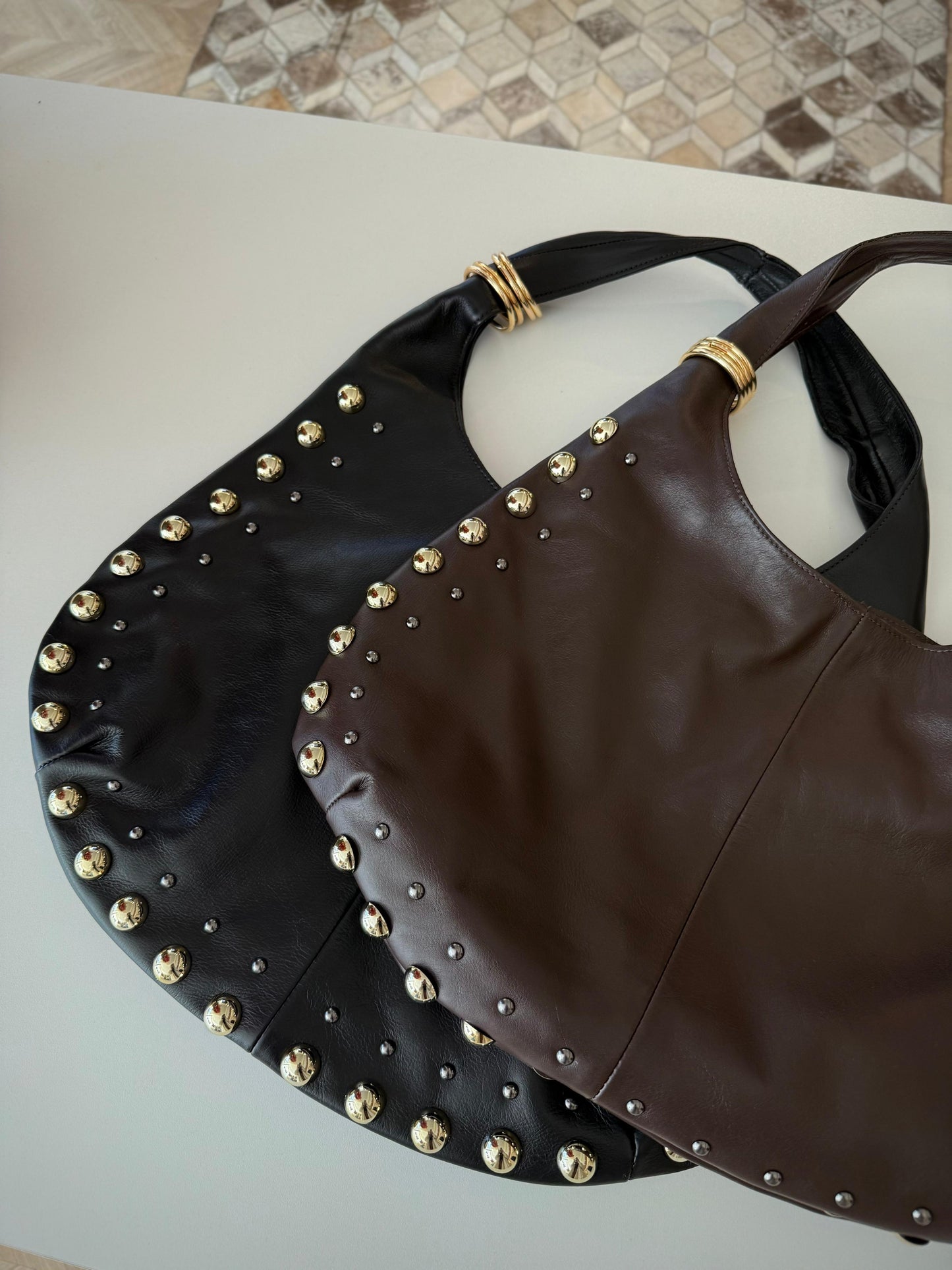 Bolsa Couro Taxas da Kami