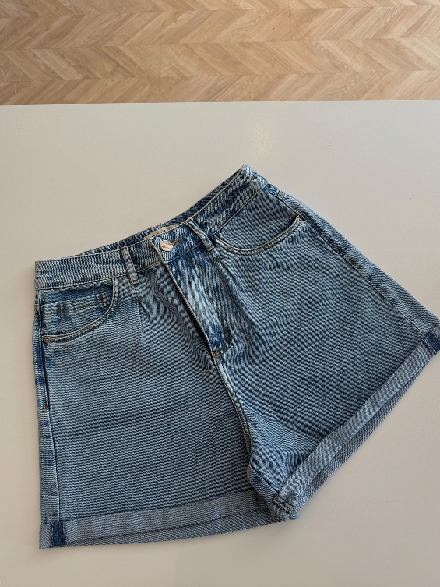 Shorts Alto Jeans