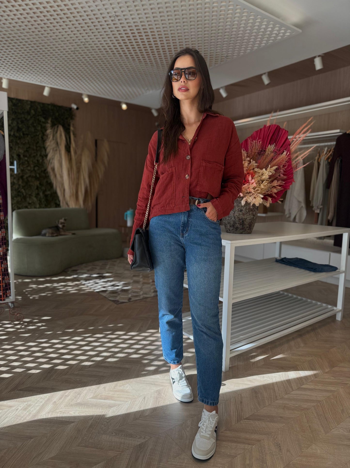 Camisa Guesh Ferrugem