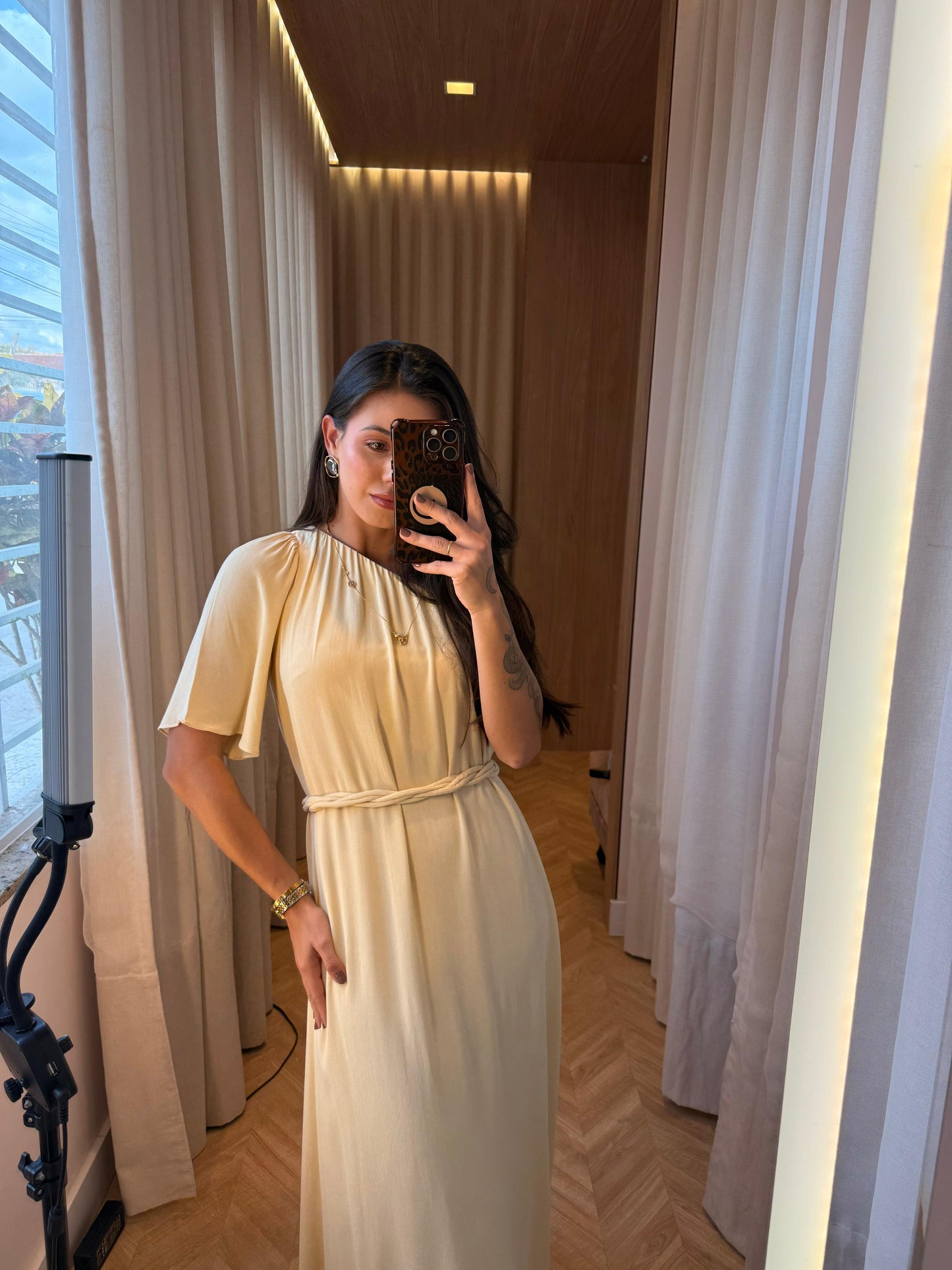 Vestido Manga única Osasco - cores