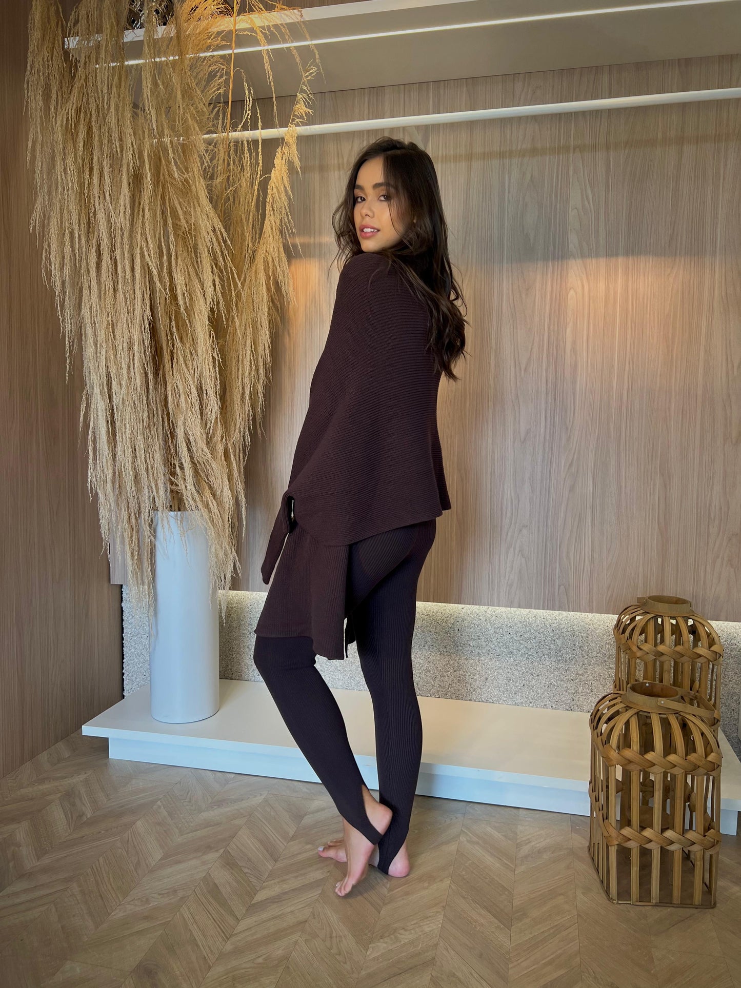 Calça Legging Tricô Ambicione - cores