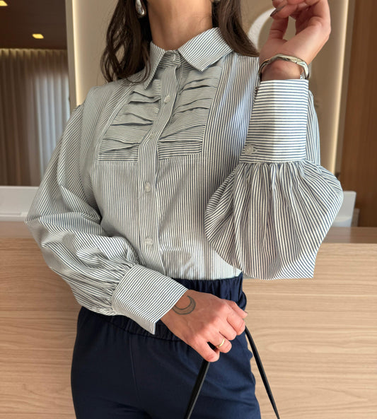 Camisa Listrada Bella