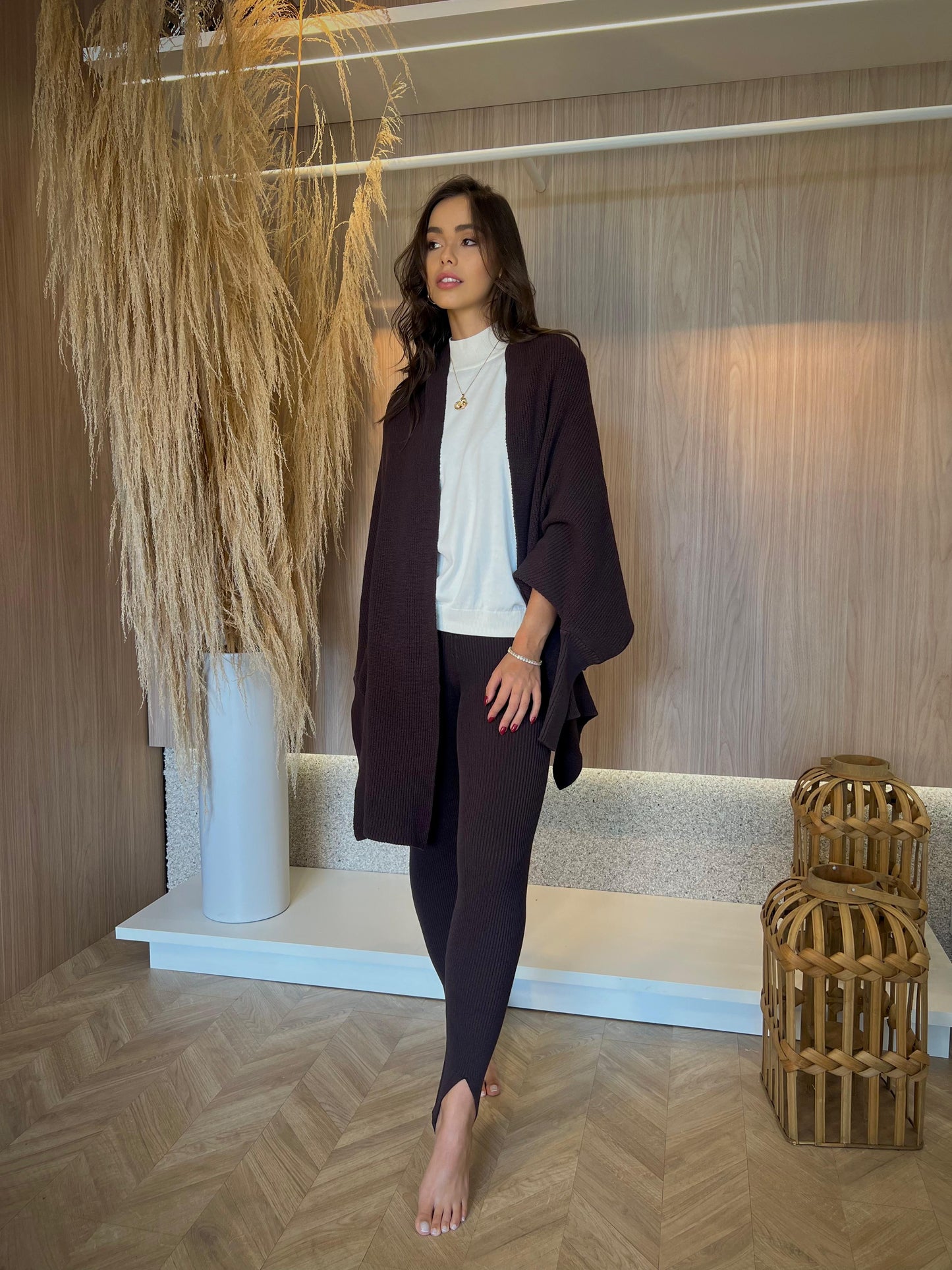 Calça Legging Tricô Ambicione - cores