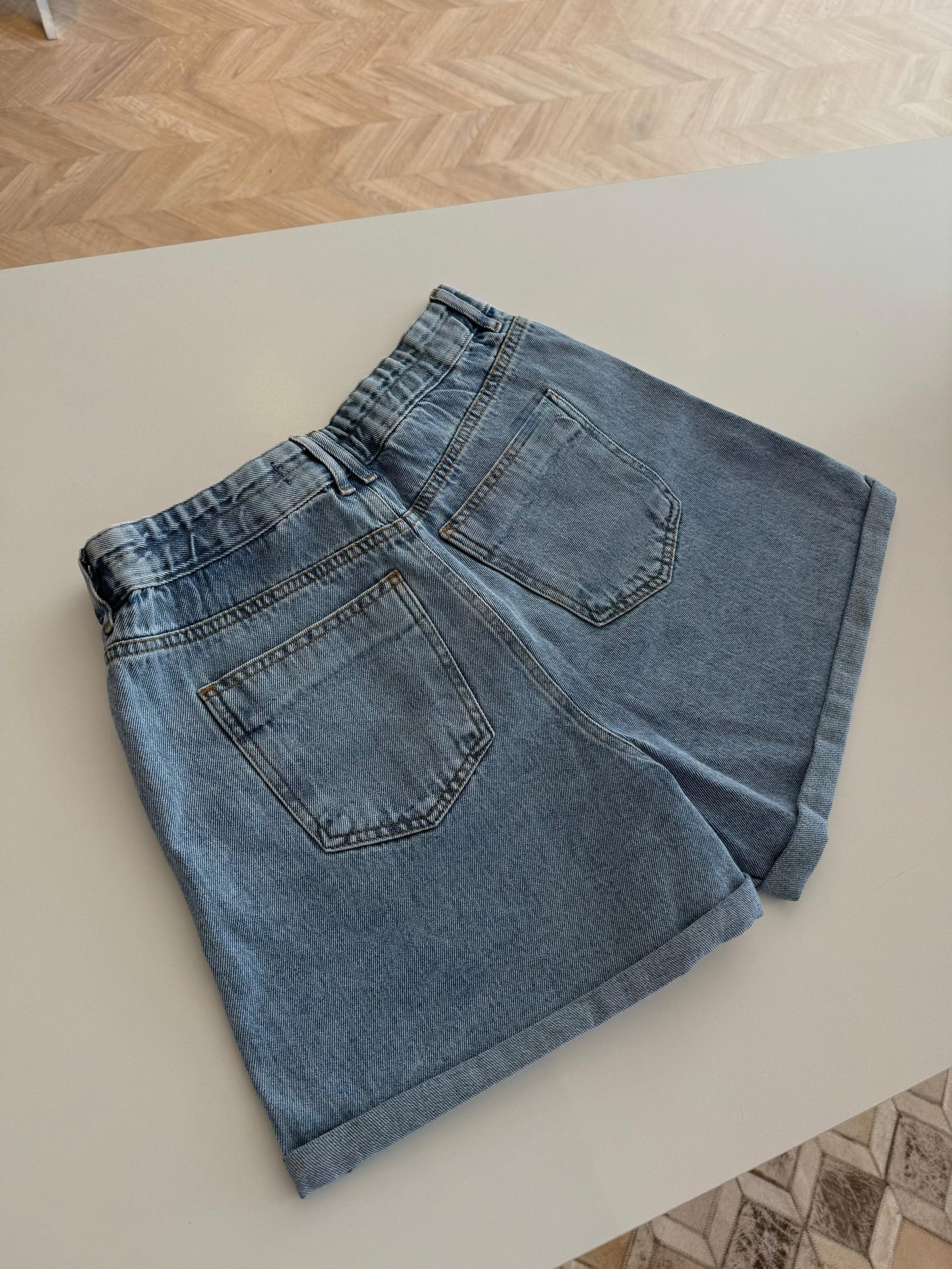 Shorts Alto Jeans