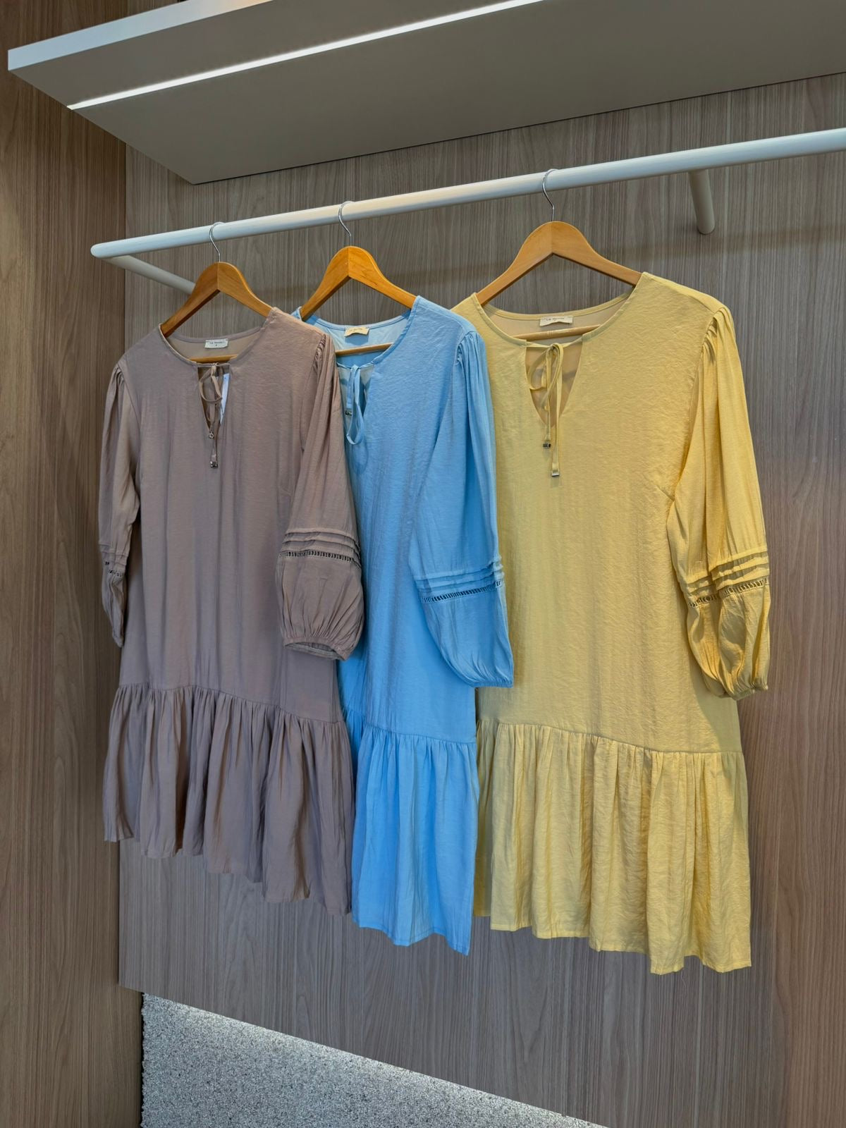 Vestido Curto Chantilly - cores