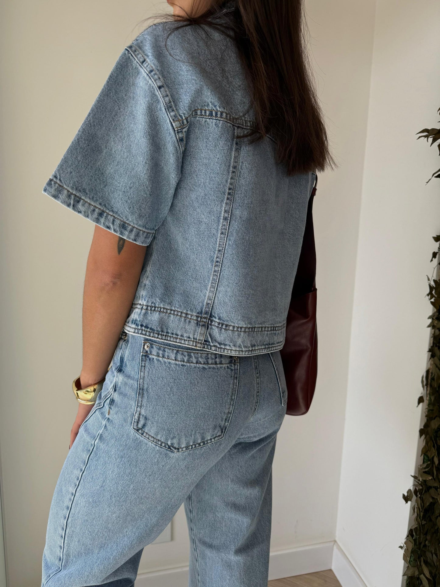 Calça Reta Jeans Malu