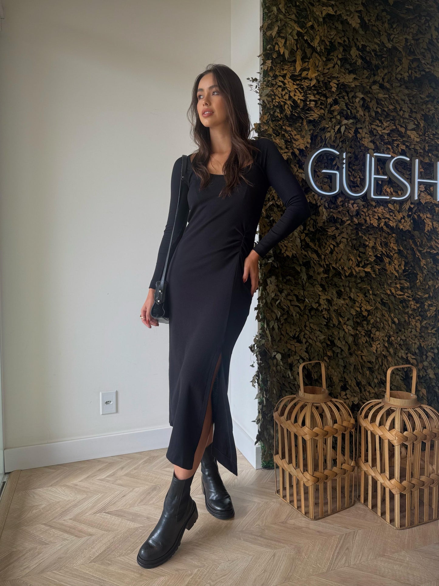 Vestido Canelado Ágata - cores