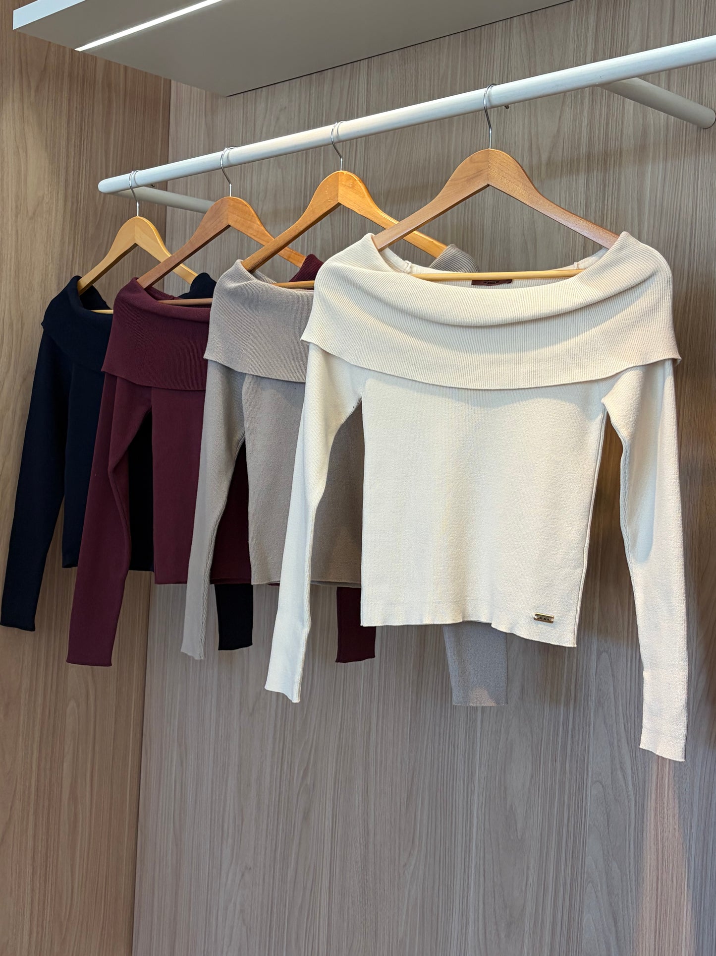 Blusa Ombro a Ombro - cores