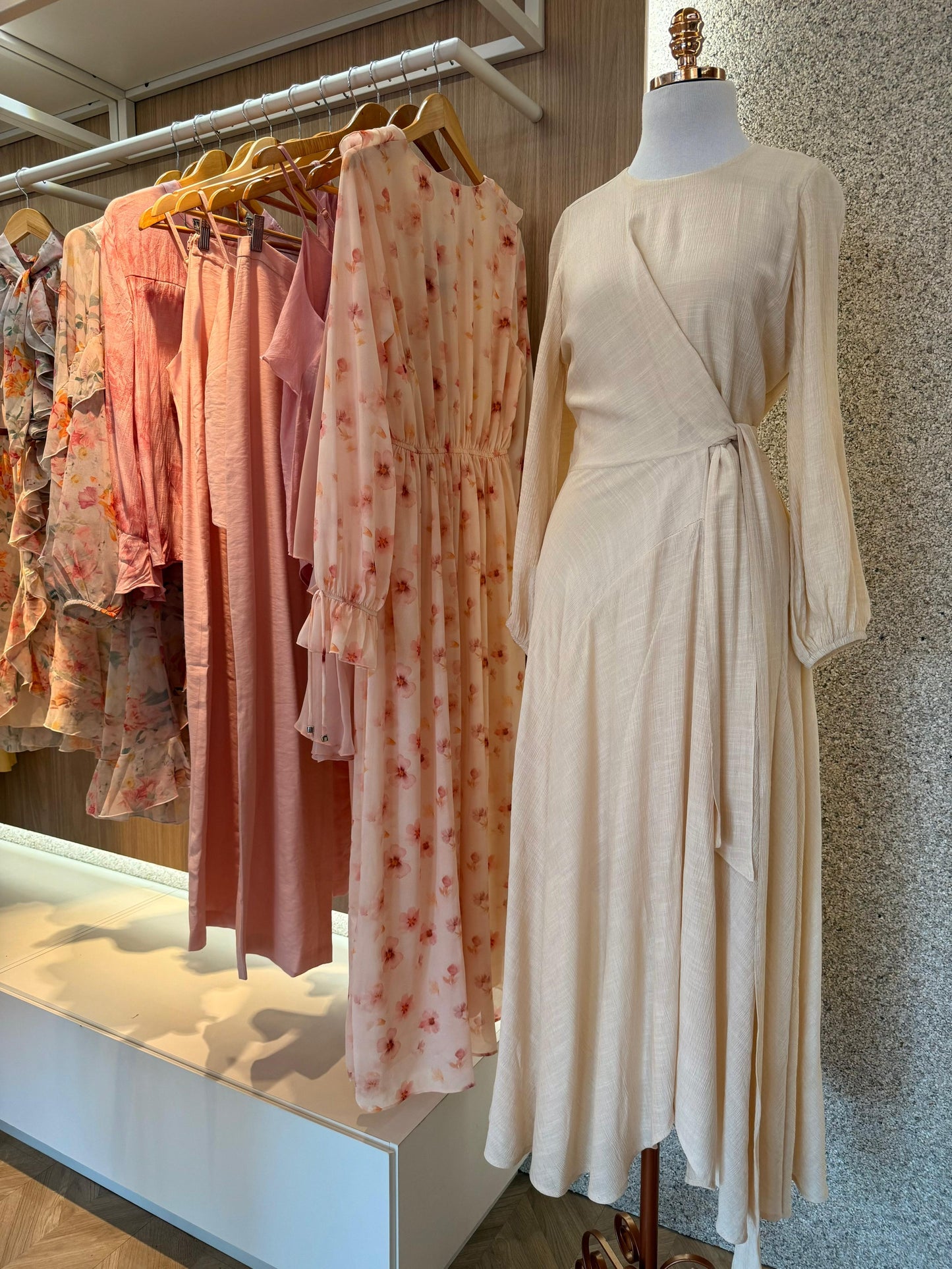 Vestido Baunilha Liso