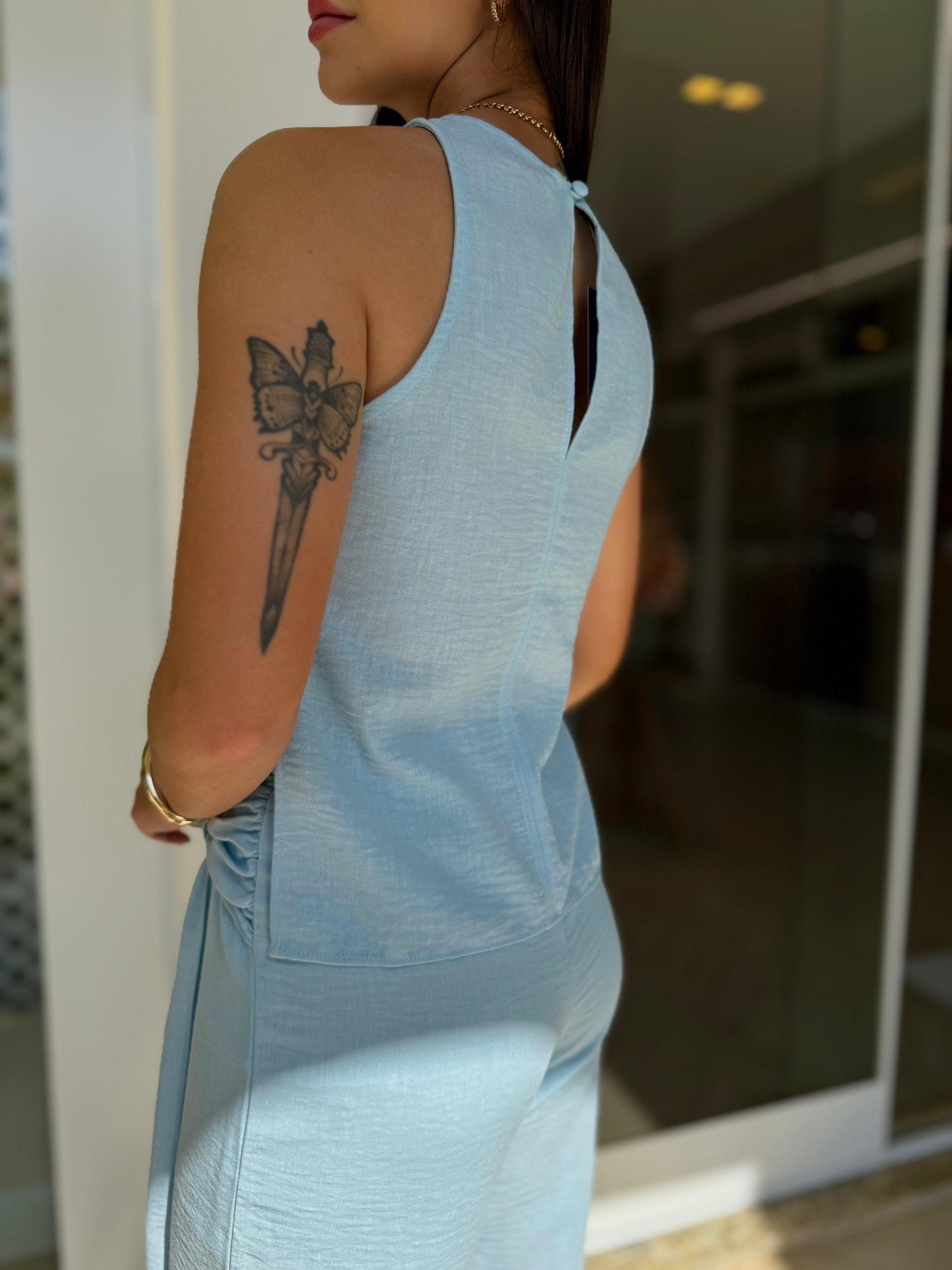 Calça Cannes Azul céu