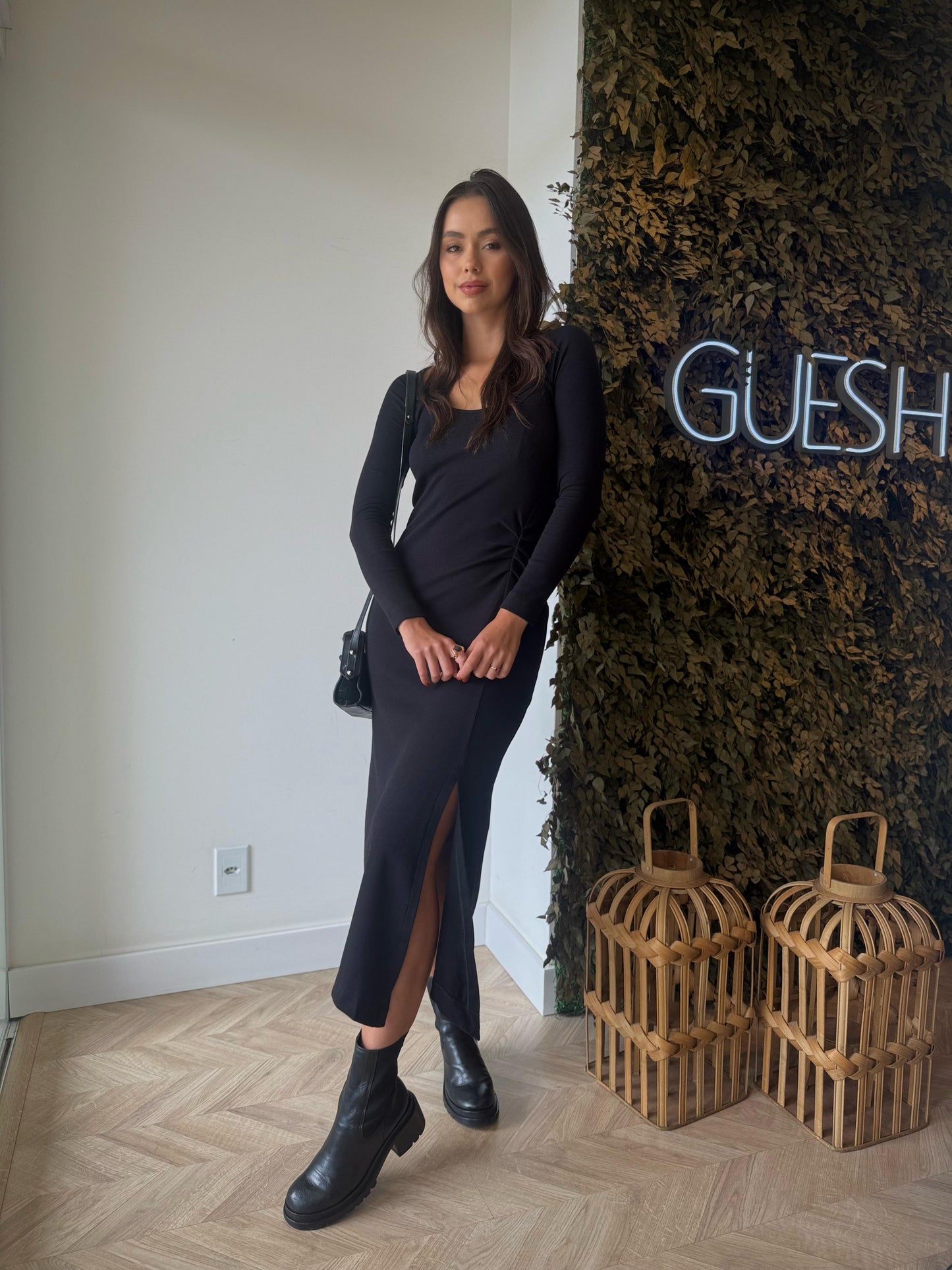 Vestido Canelado Ágata - cores