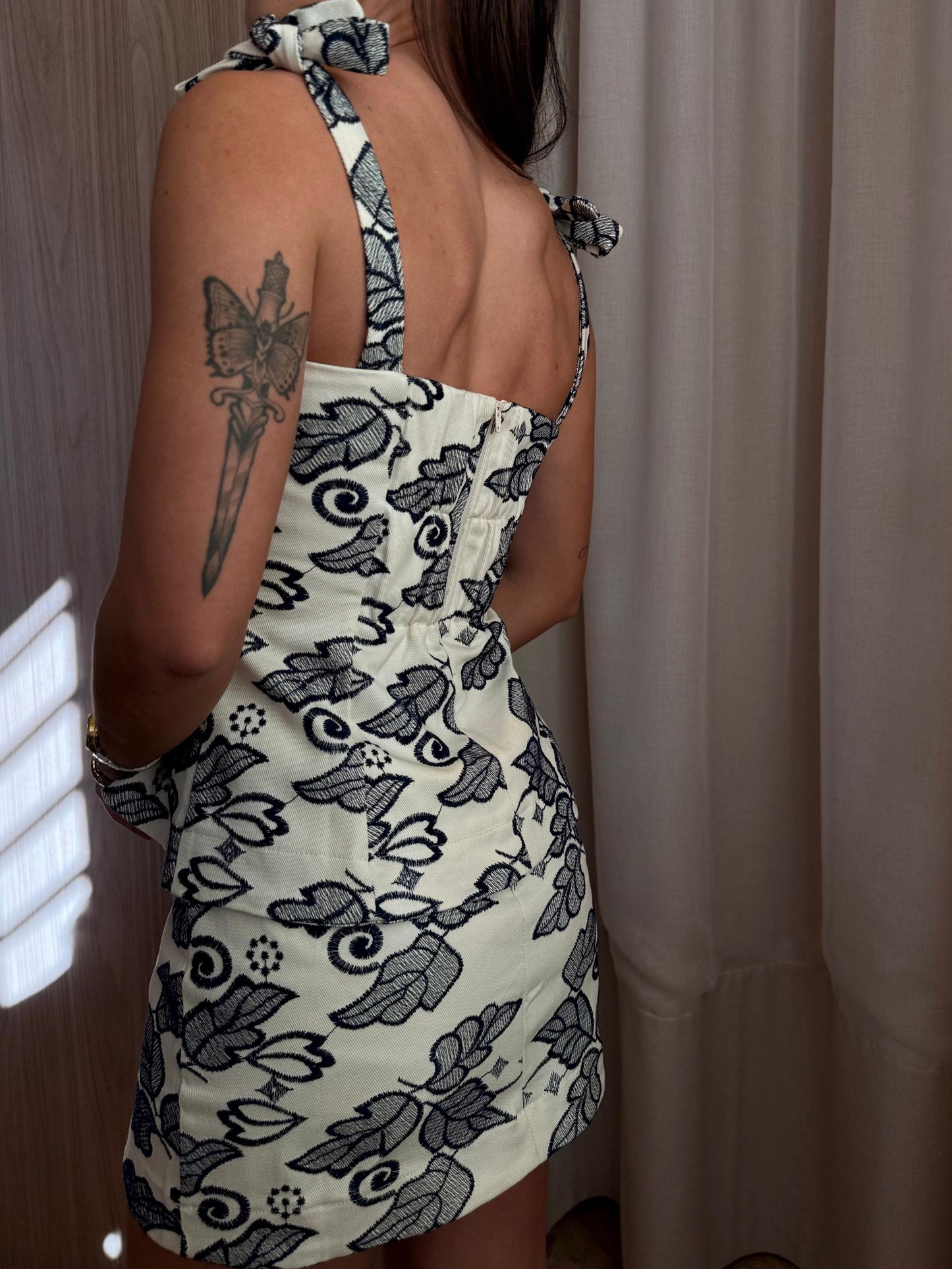 Corset Bordado Seychelles