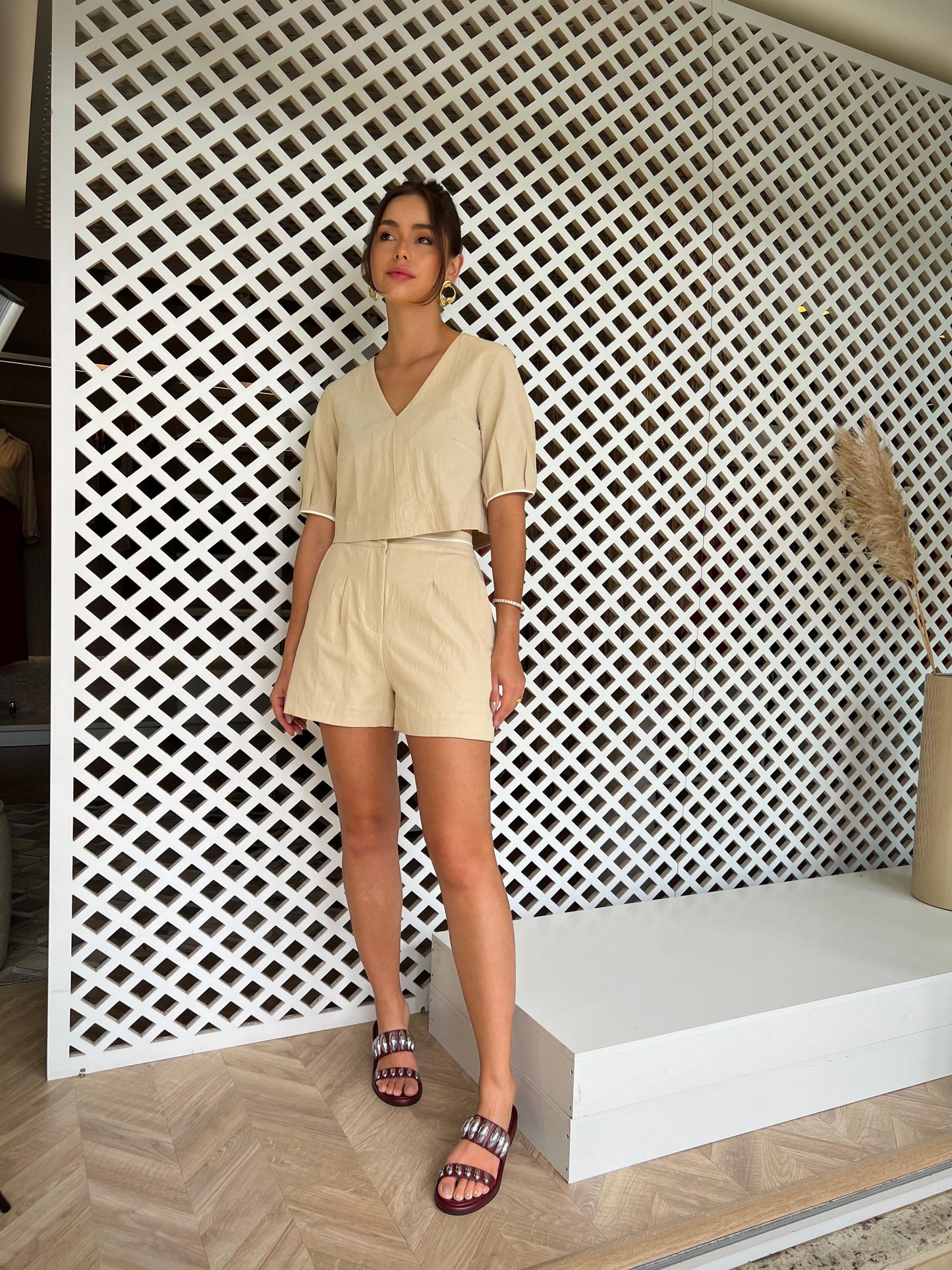 Blusa c/listra Emma - cores