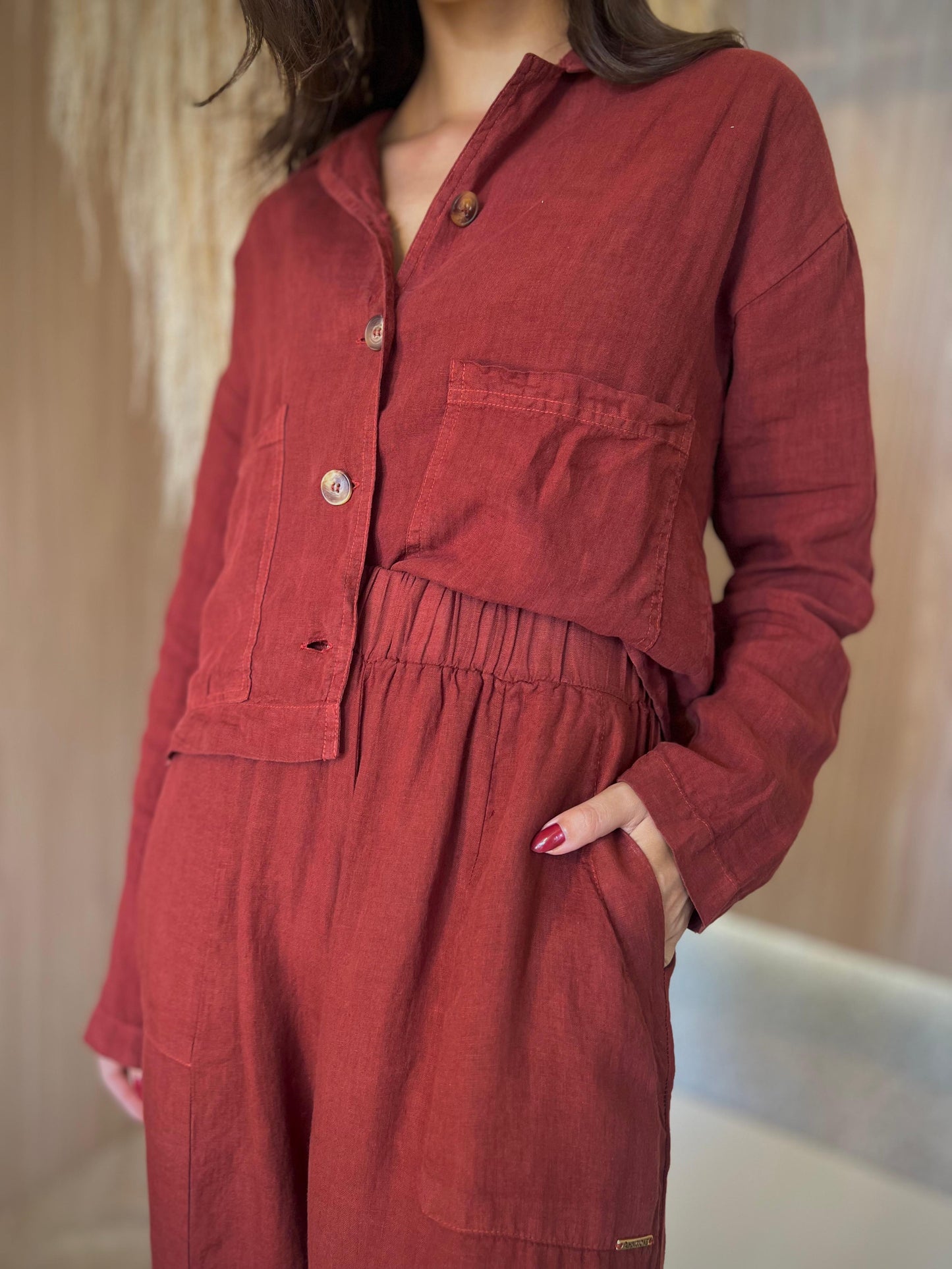 Camisa Guesh Ferrugem