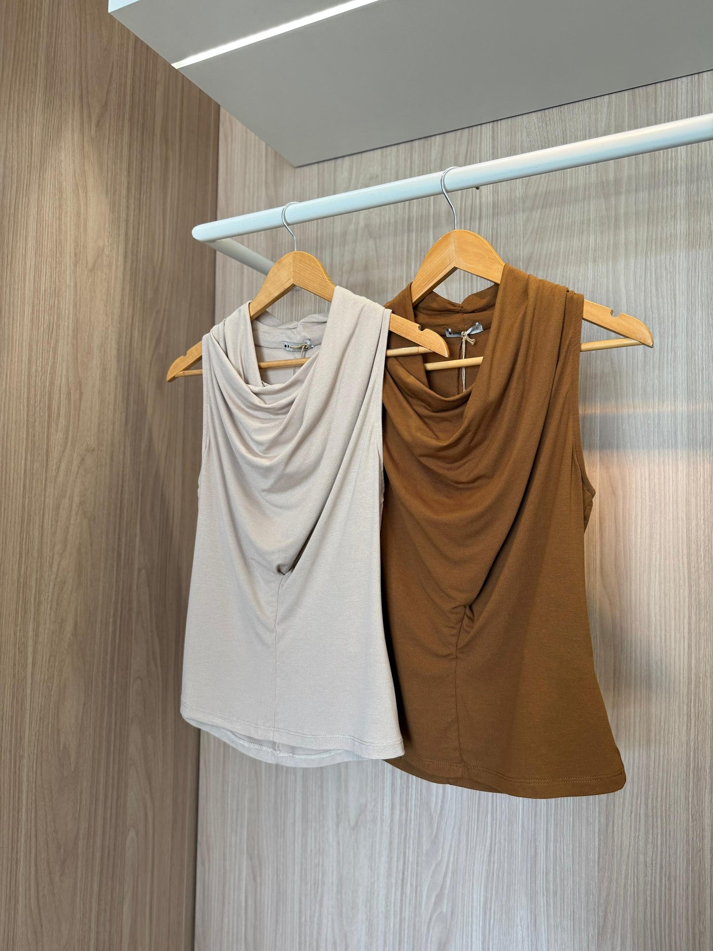 Blusa decote Dégagé - cores