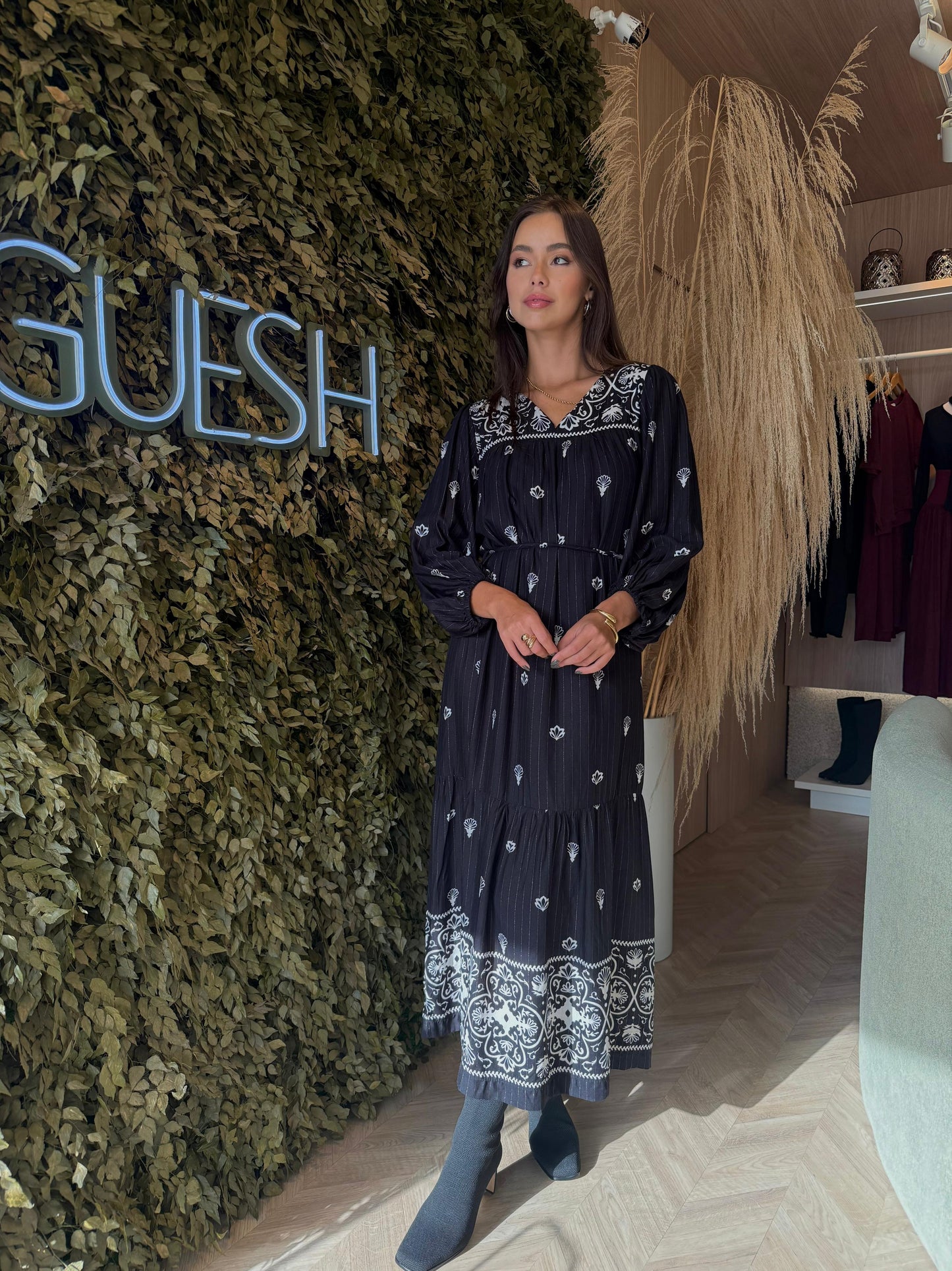 Vestido Bordado Celina - cores