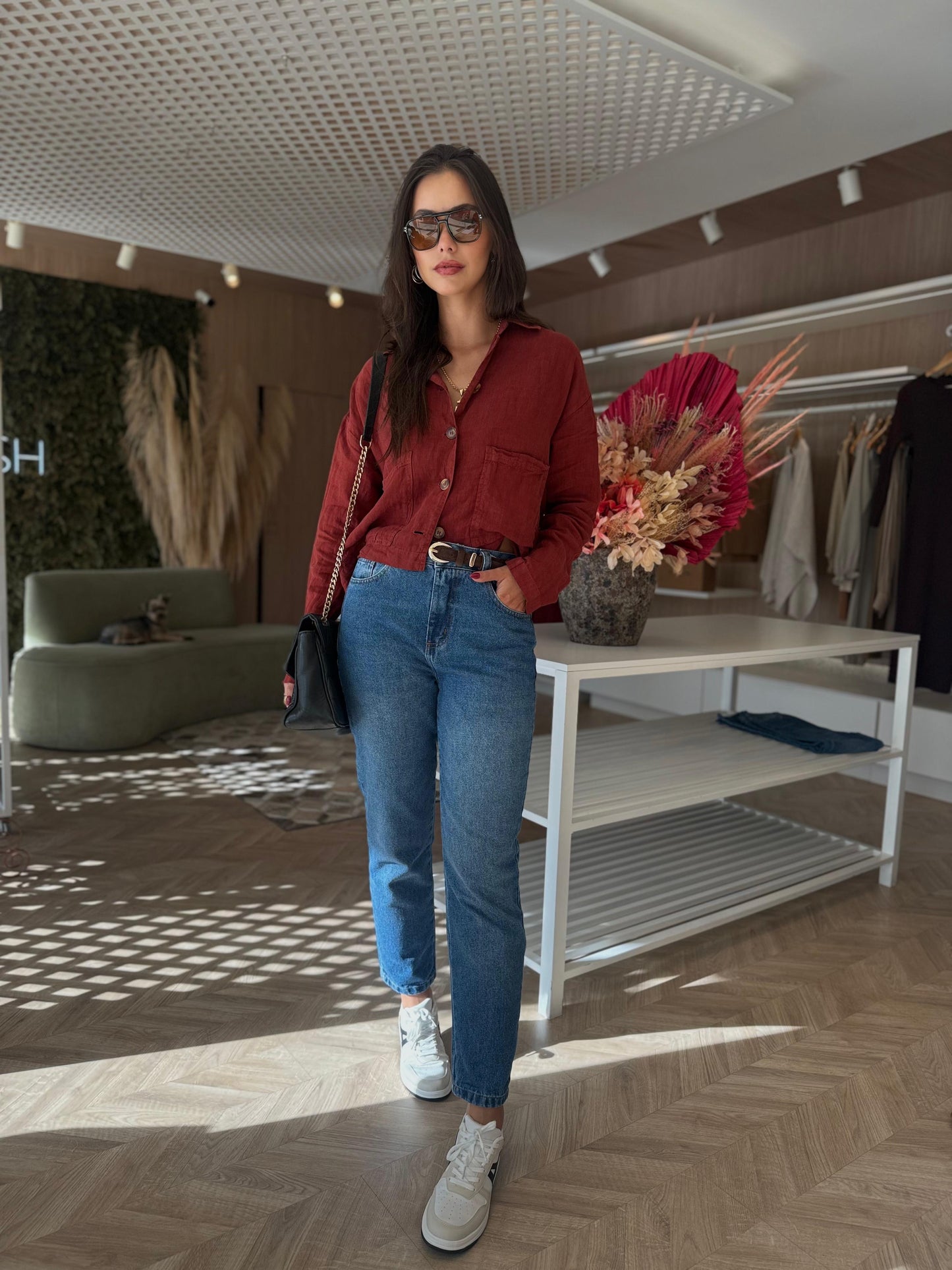 Camisa Guesh Ferrugem