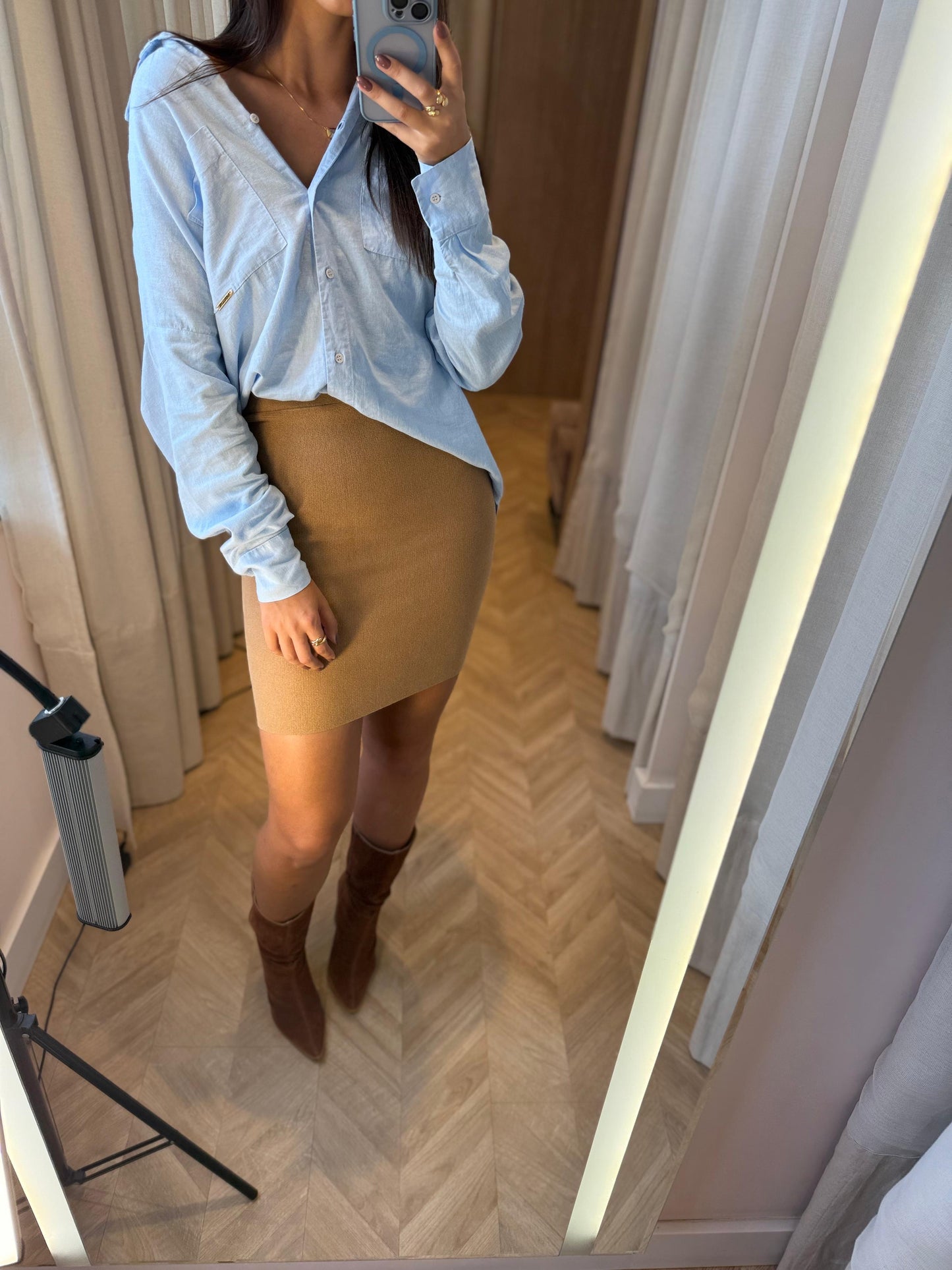 Saia Tricô Curta Silvia - cores