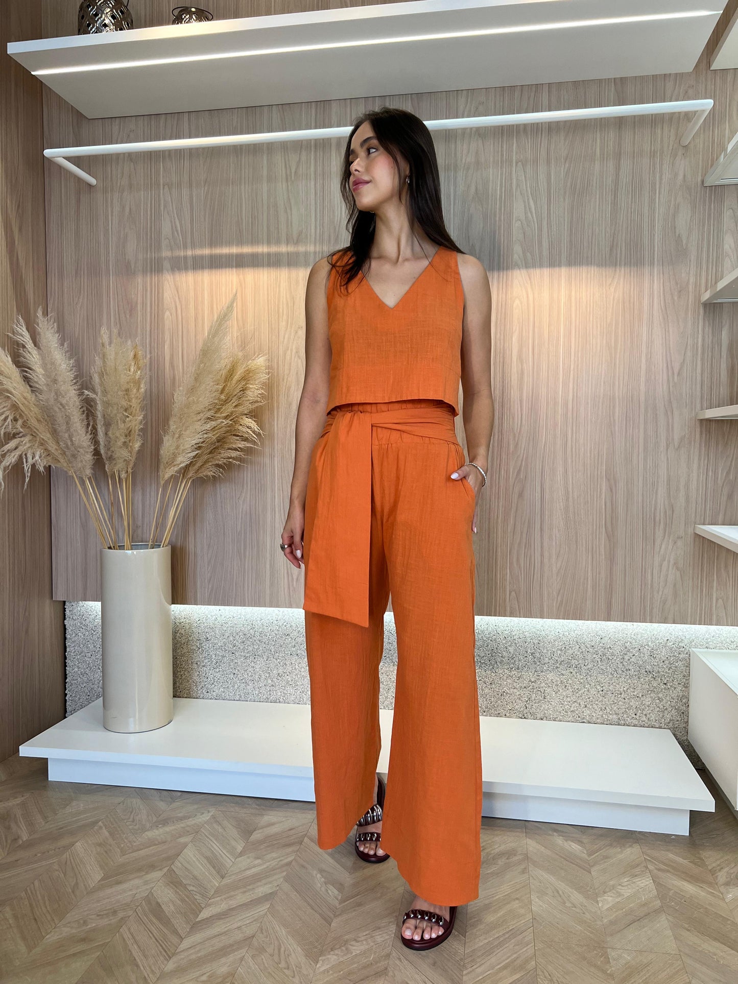 Calça amarração Veneto- cores