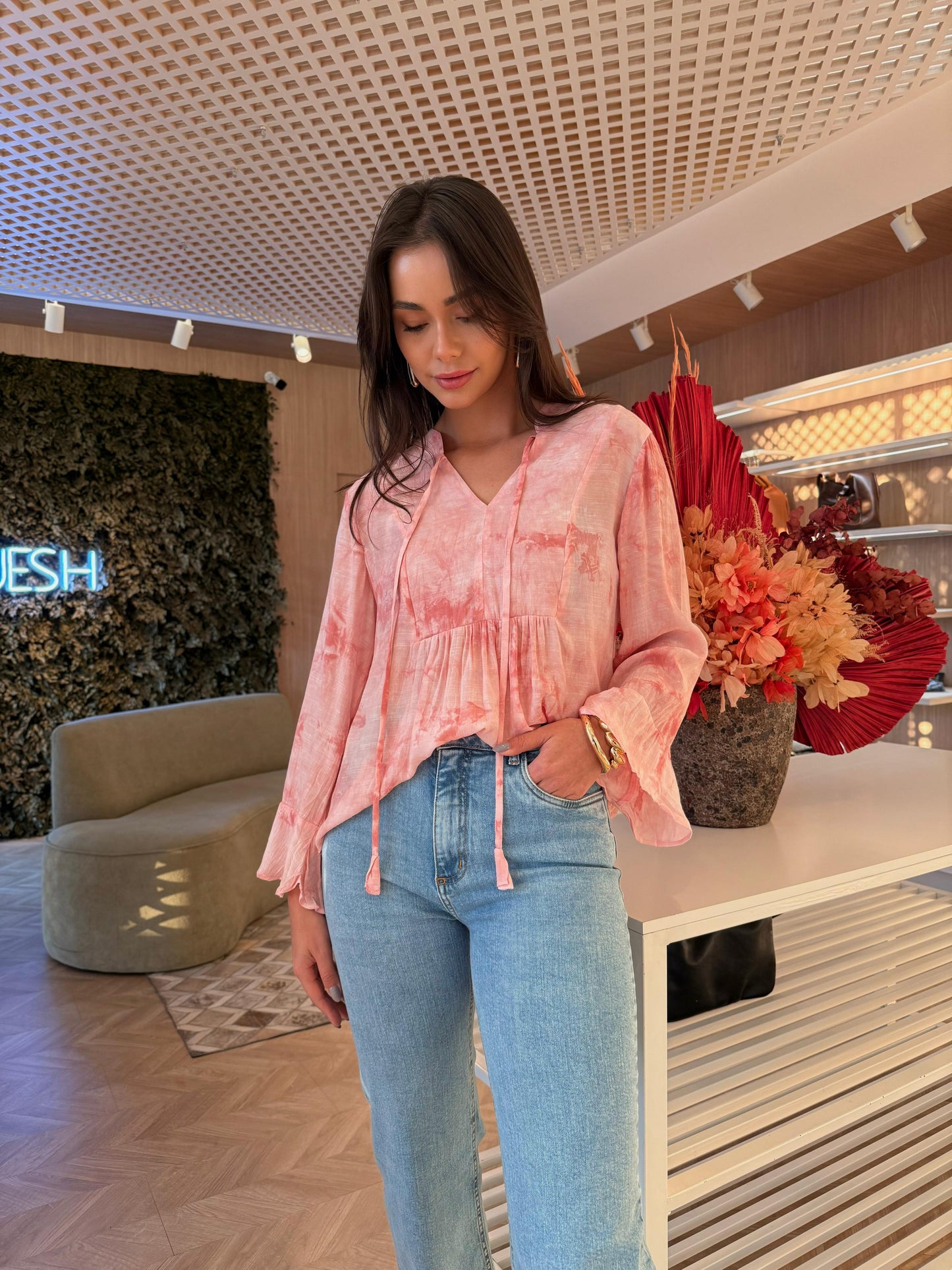 Bata Estampada Algodão Doce - cores