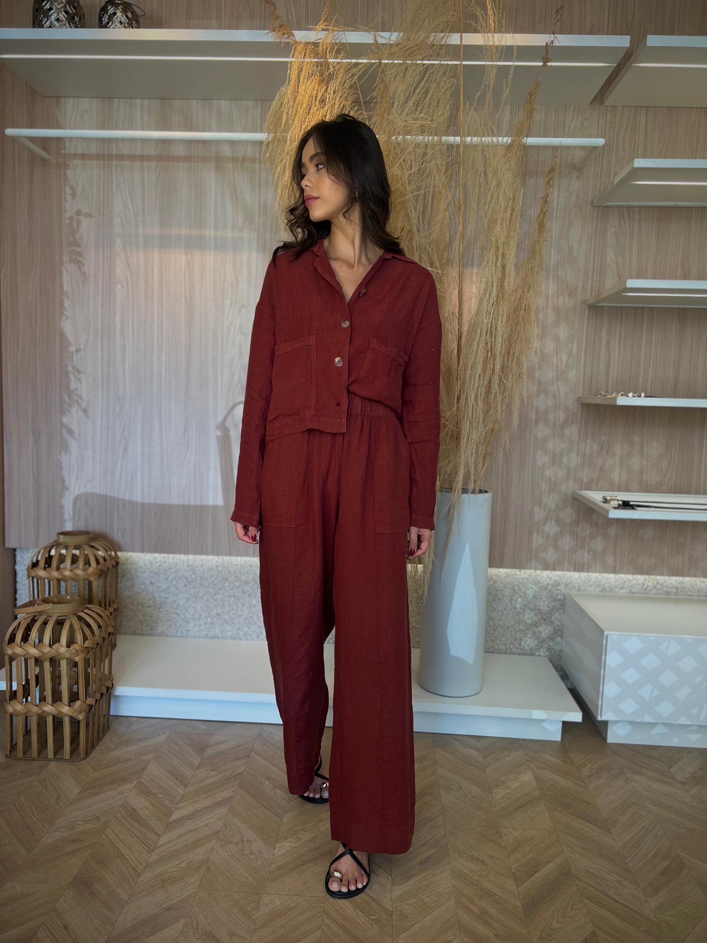 Camisa Guesh Ferrugem