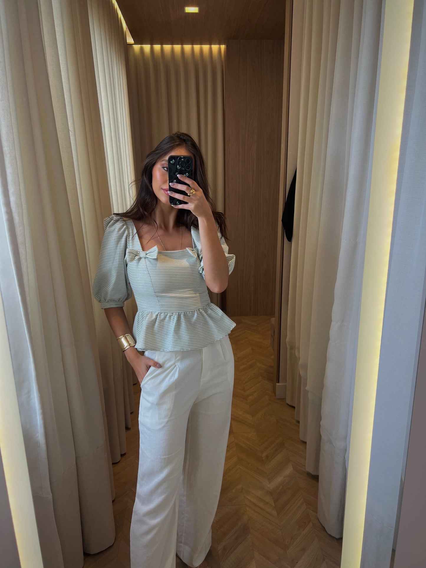 Blusa Cordel Listrada - cores