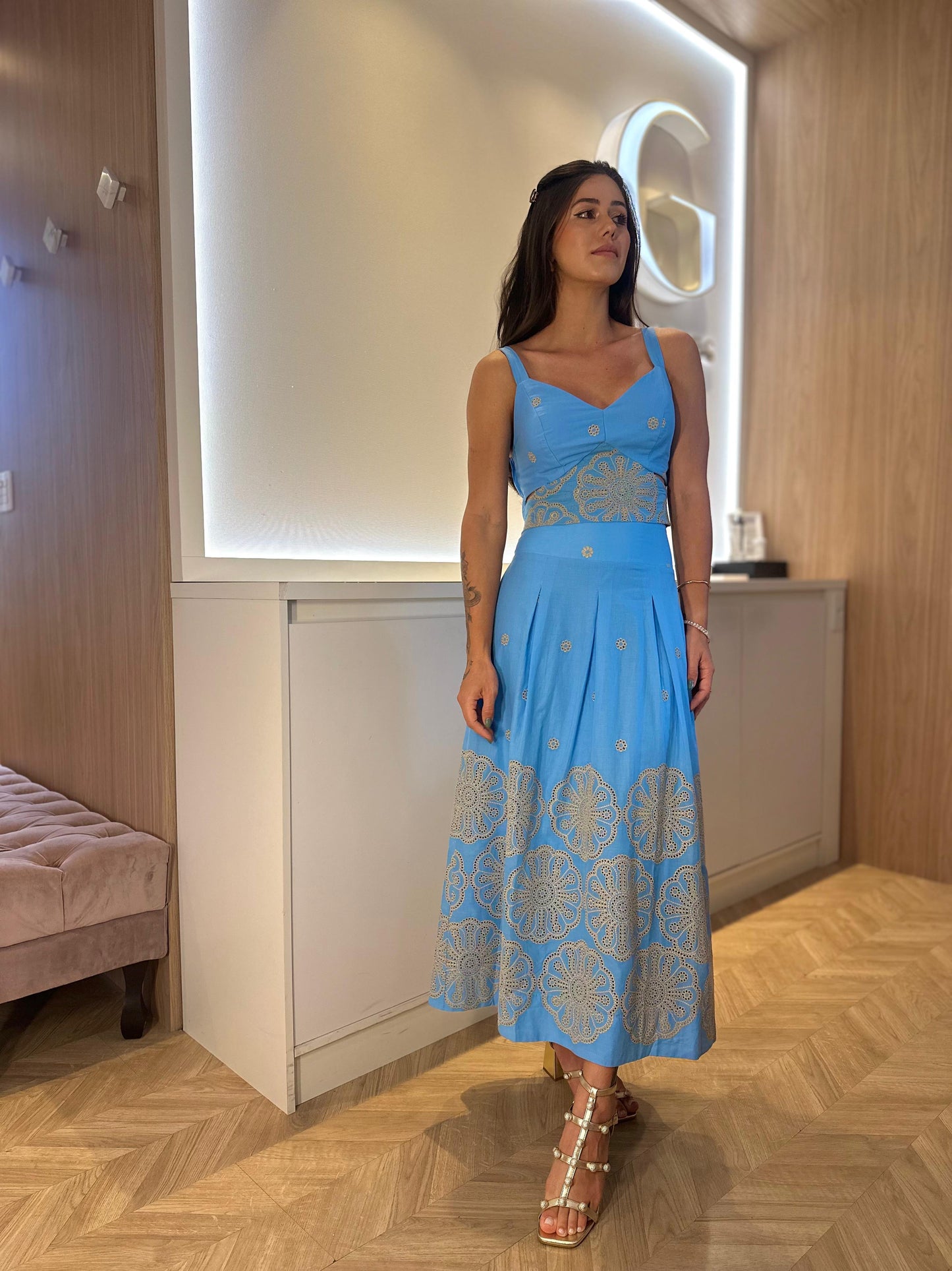 Top bordado Maresia - cores