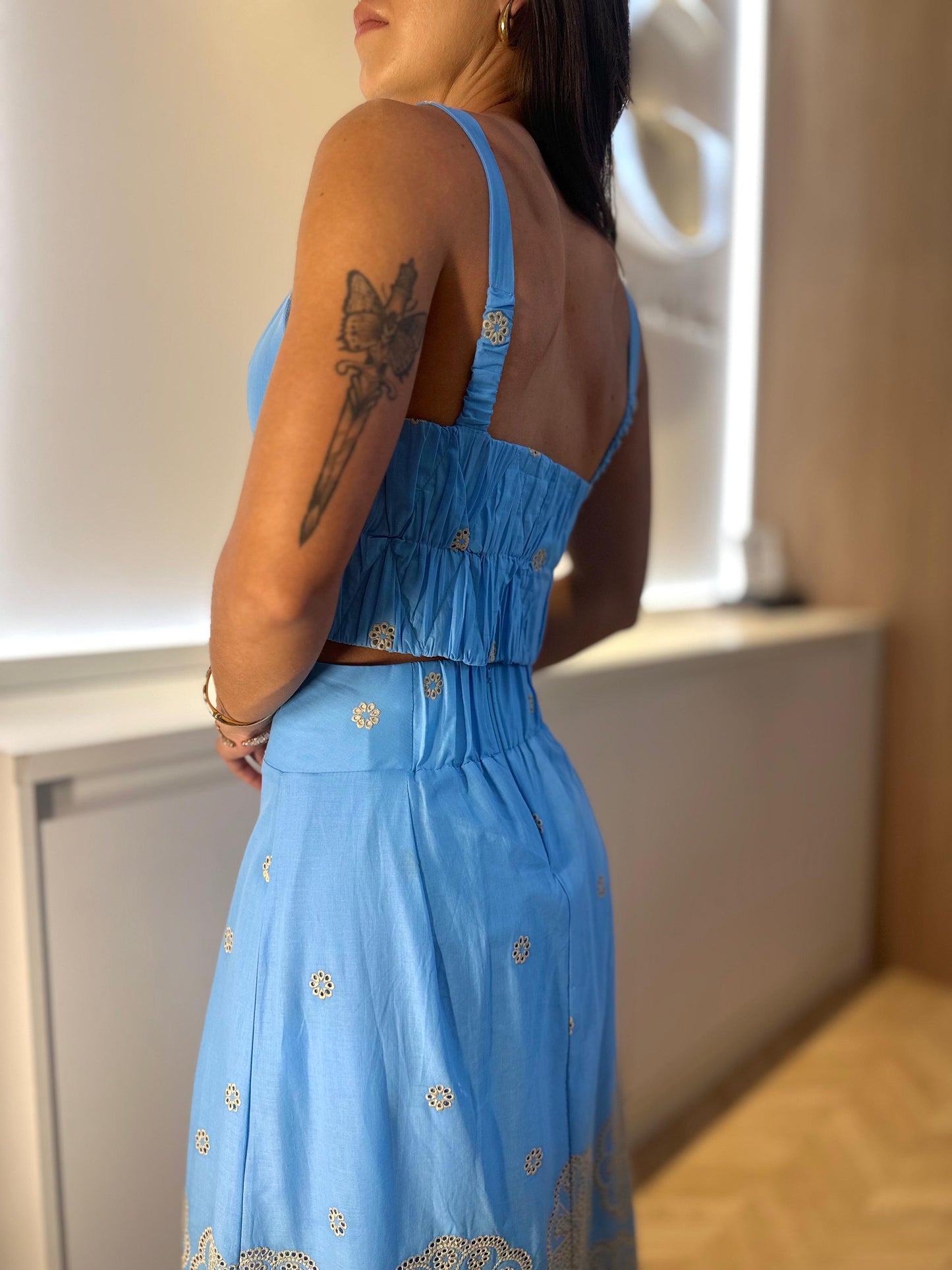 Top bordado Maresia - cores