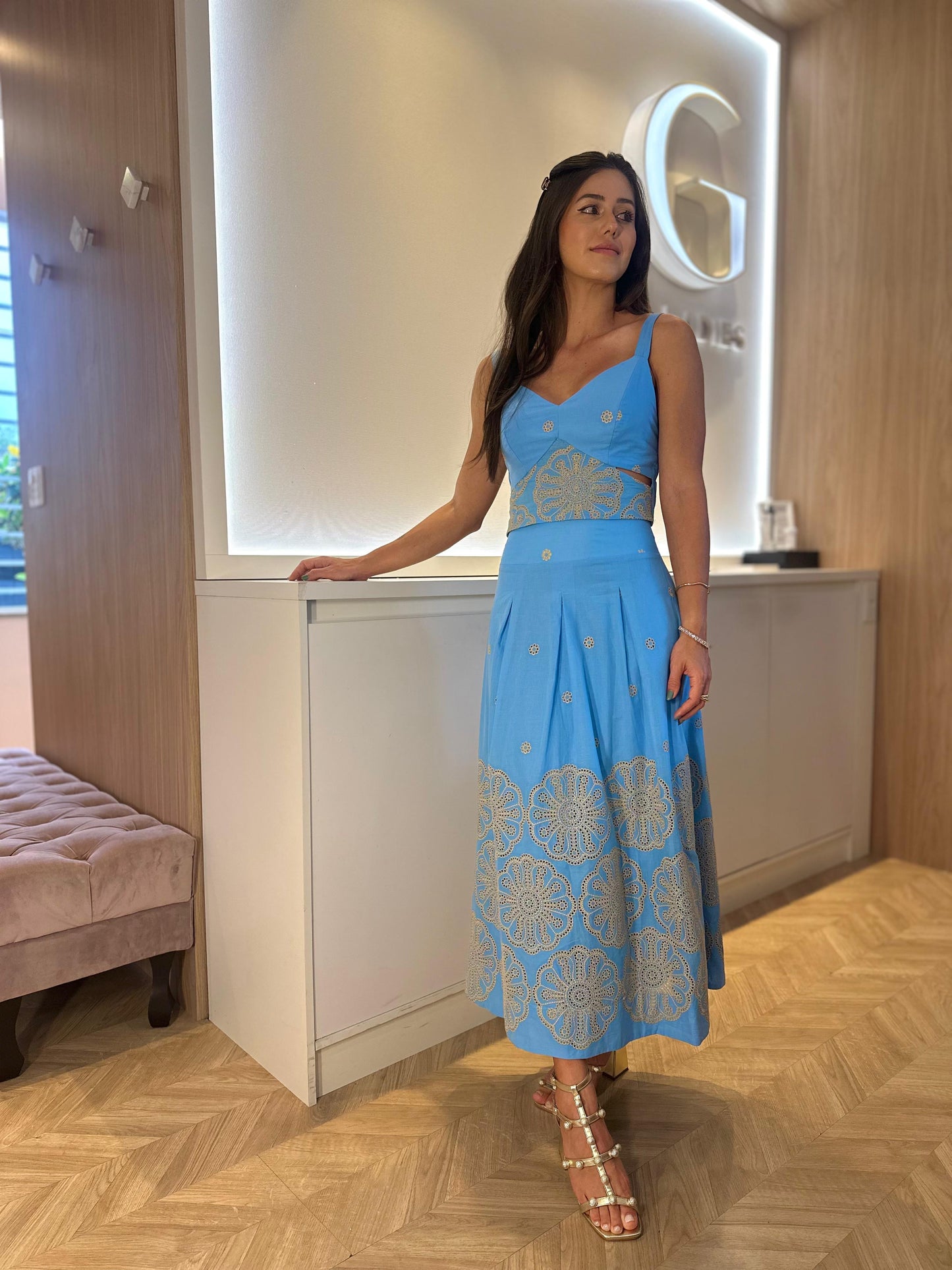 Top bordado Maresia - cores