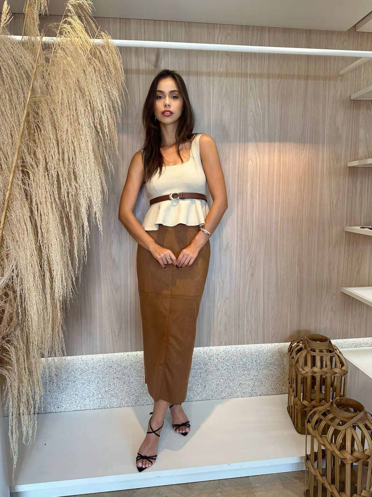 Cropped Peplum Milla - cores