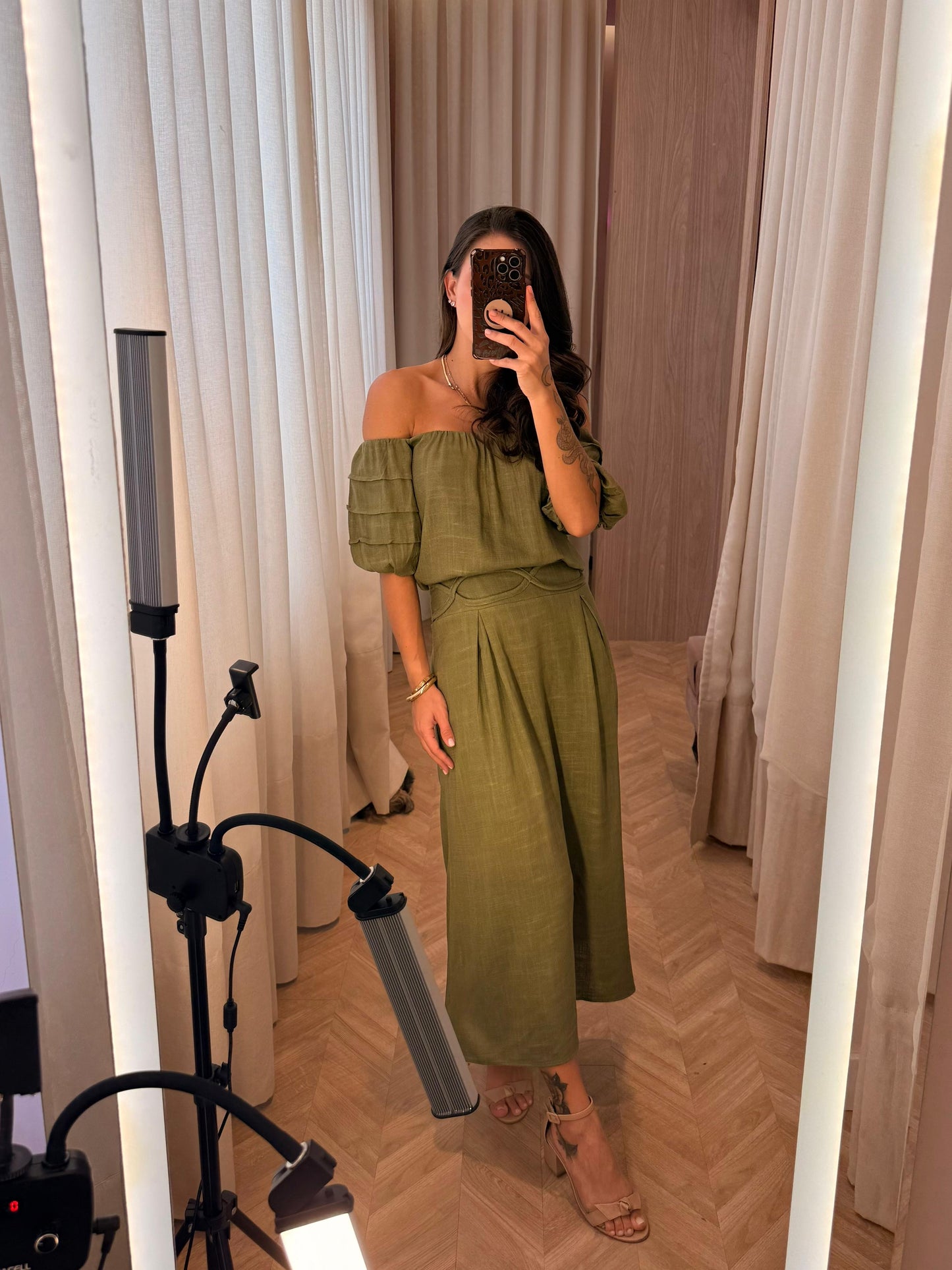 Saia Gêmeos c/cós trançado - cores