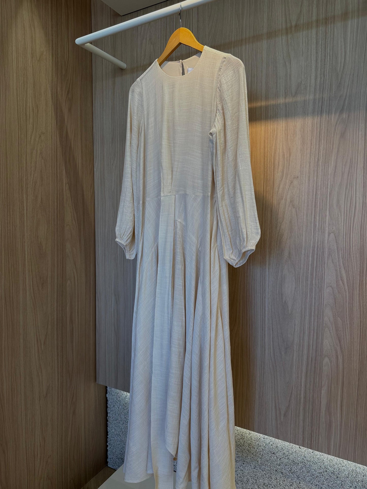 Vestido Baunilha Liso