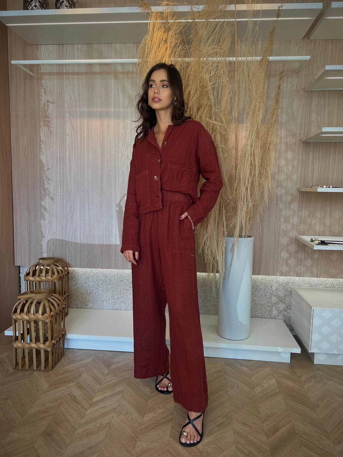 Camisa Guesh Ferrugem