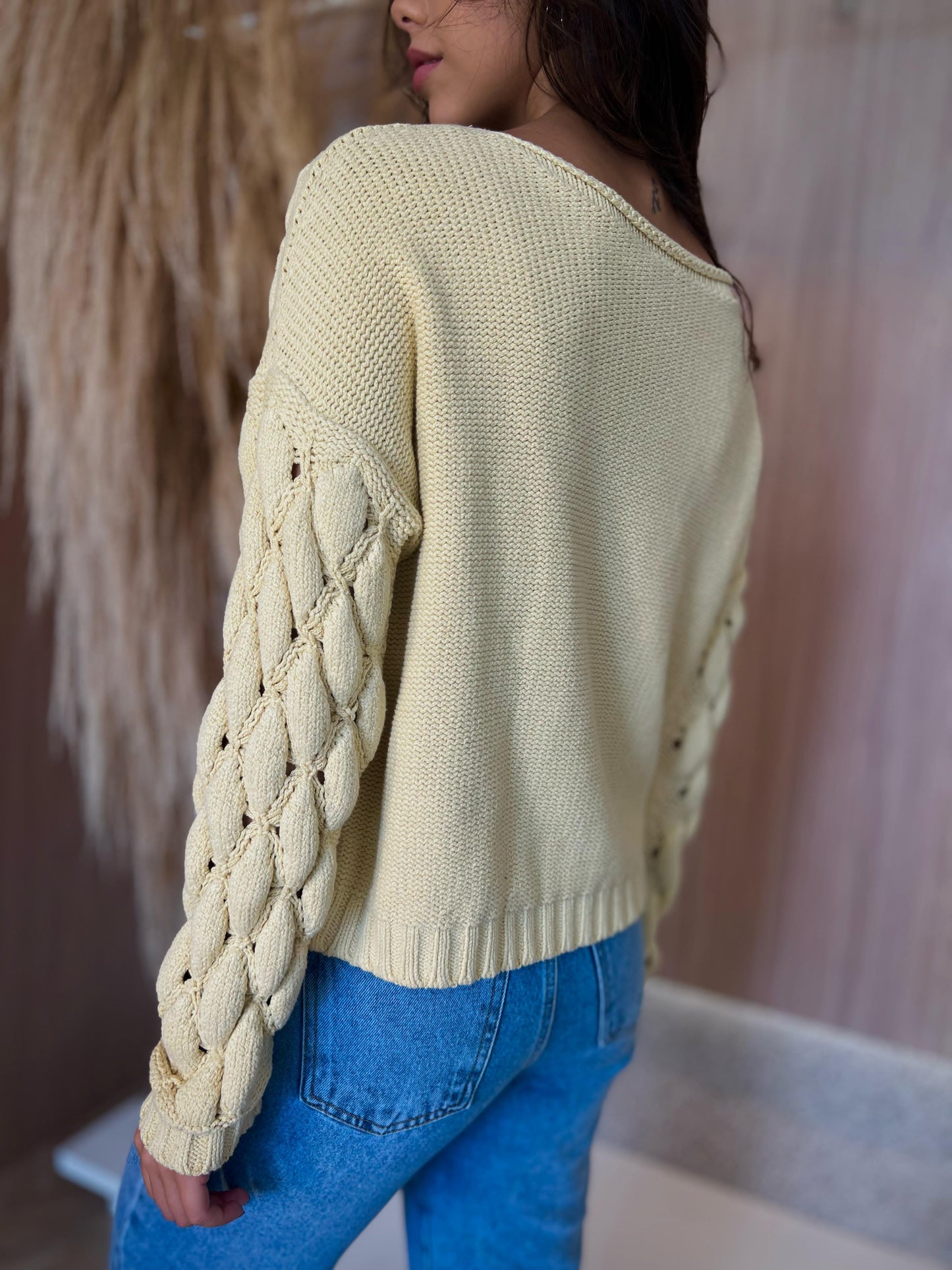 Tricô Butter Yellow