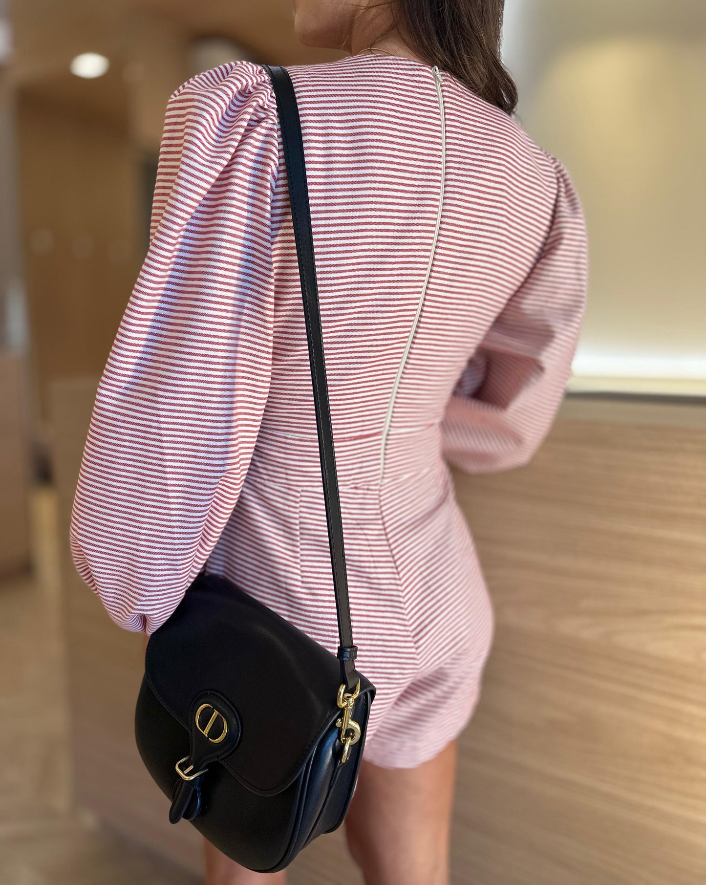 Macaquinho Cordel Listrado Vermelho