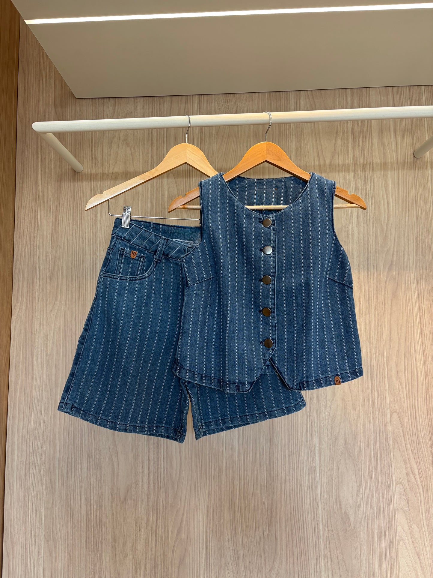 Colete Jeans Capri