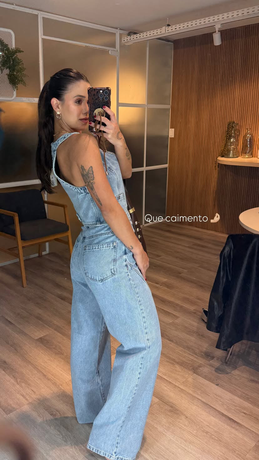 Calça Reta Jeans Malu