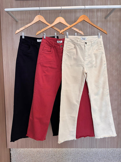 Calça Pantacourt Ambicione Verão - cores