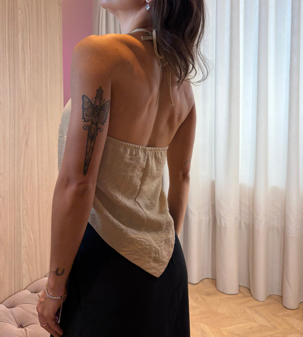 blusa dec halter cruzado- cores