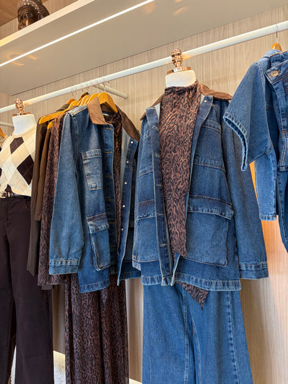 Parka Jeans Estonada Outono