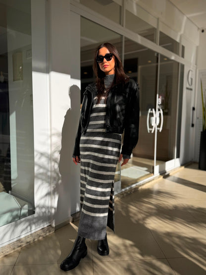 Vestido Listrado Madrid