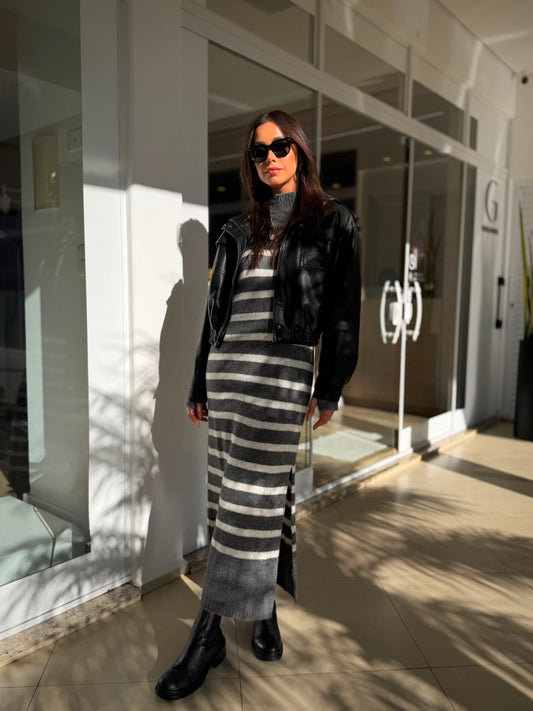 Vestido Listrado Madrid