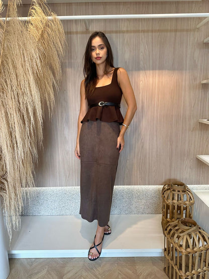 Saia Suede Lisa - cores