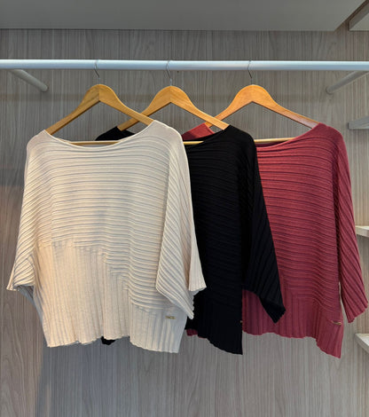 Blusa Canelada Fio Verão - cores