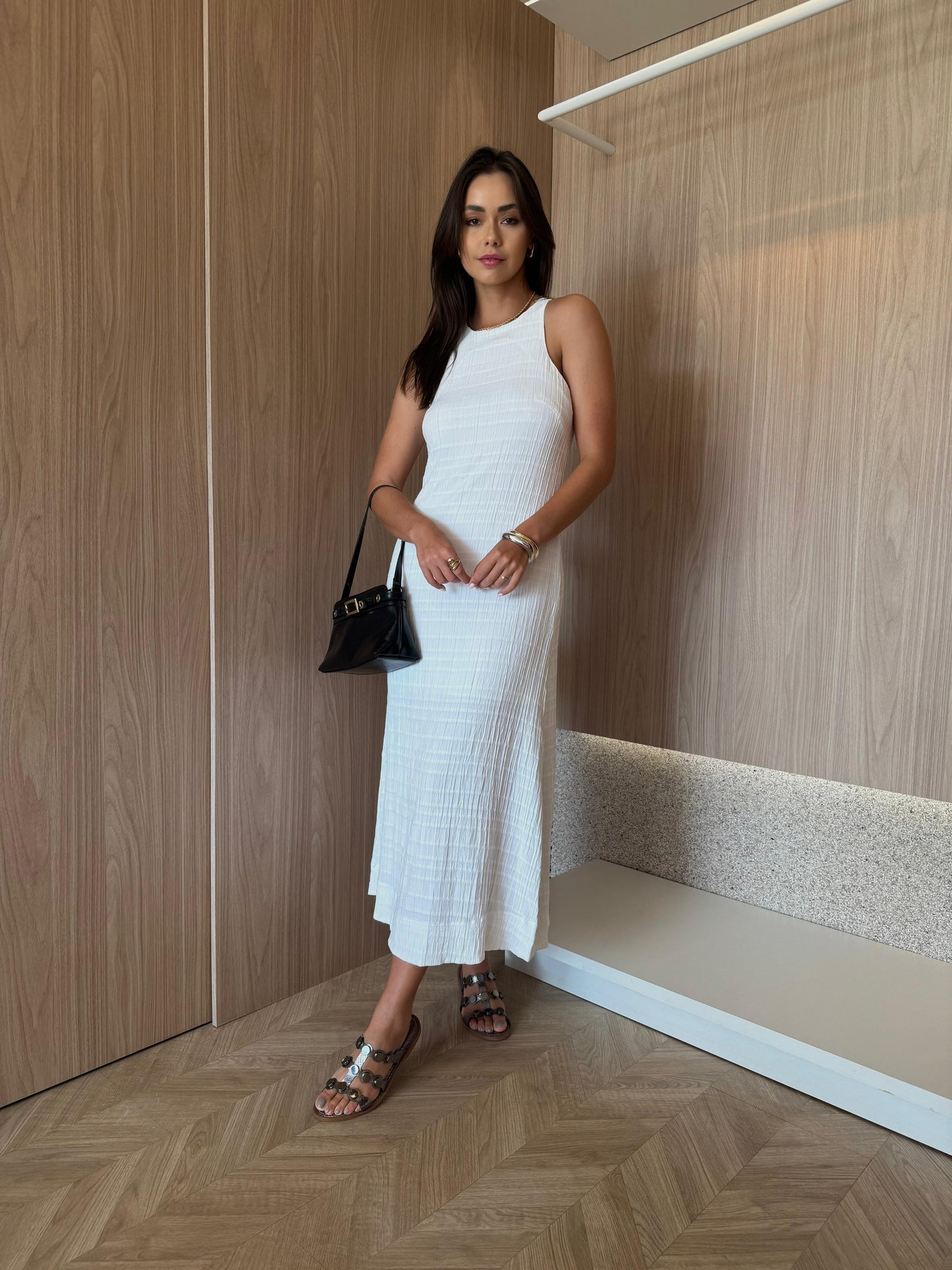 Vestido Texturizado Elisa - cores